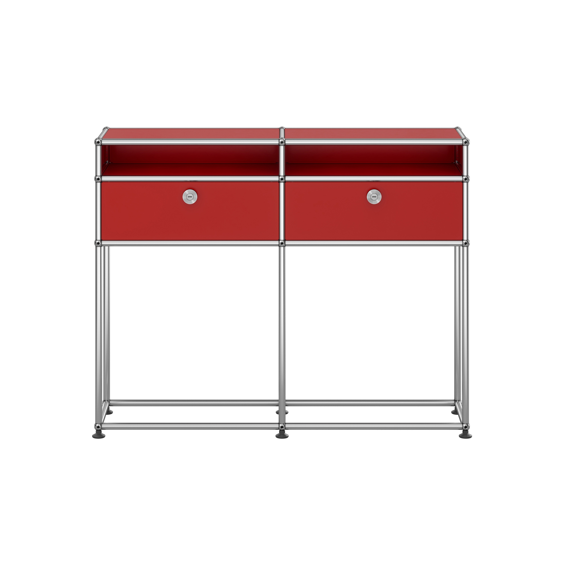 USM Haller Credenza | USM Ruby Red