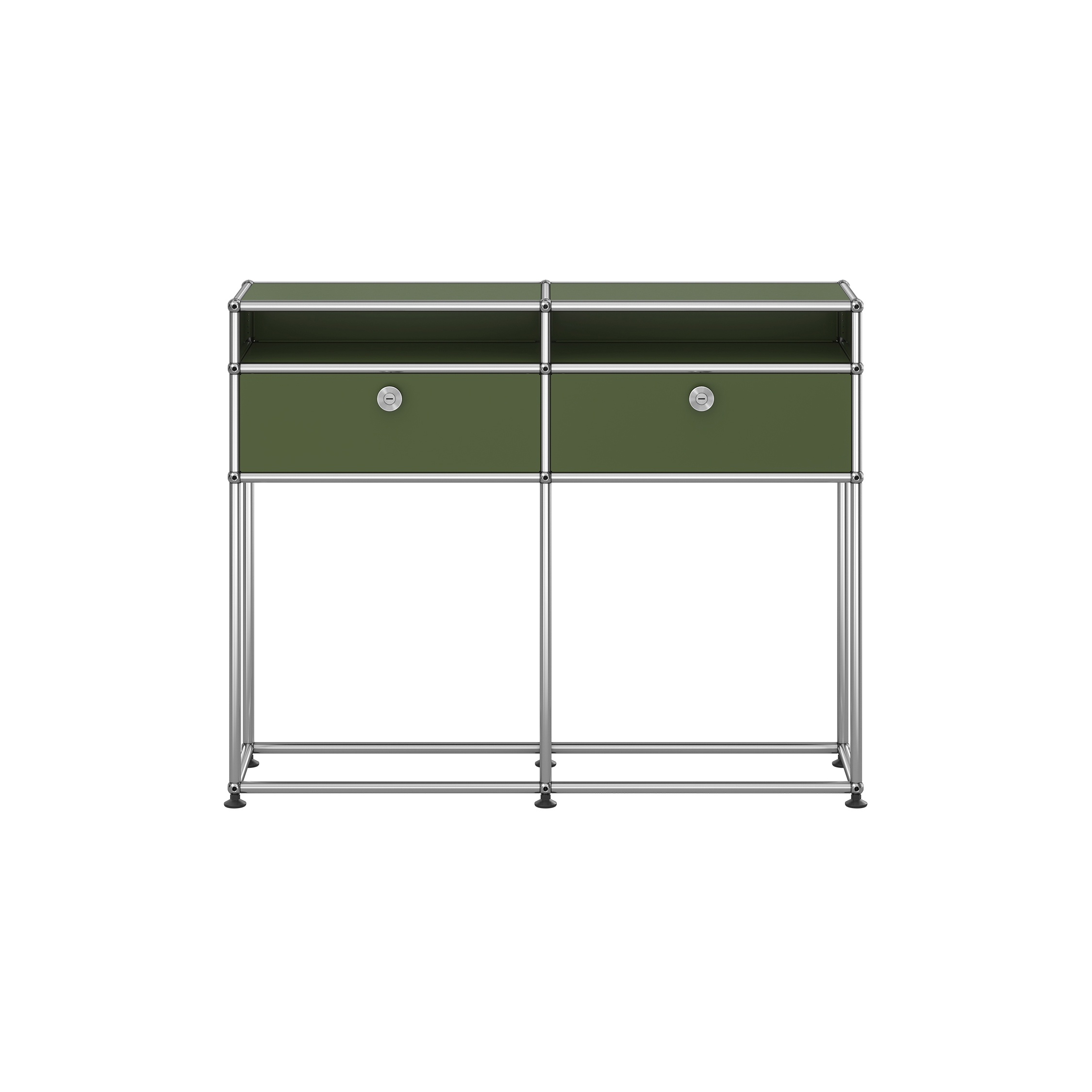 USM Haller Credenza | USM Matte Silver