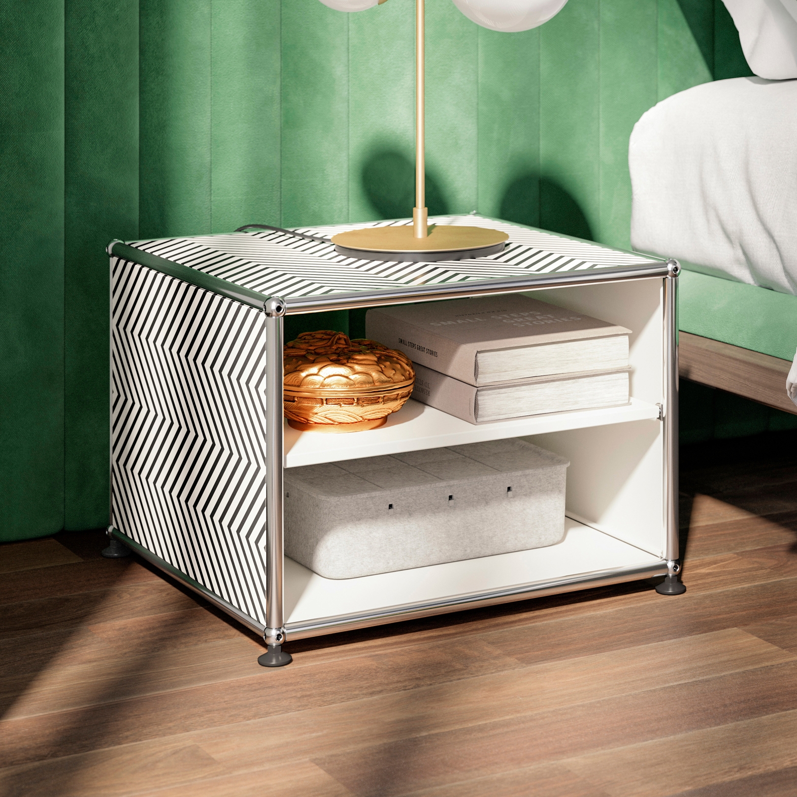 Afficher le produit USM Haller Sidetable | ZIGZAG du fabricant USM