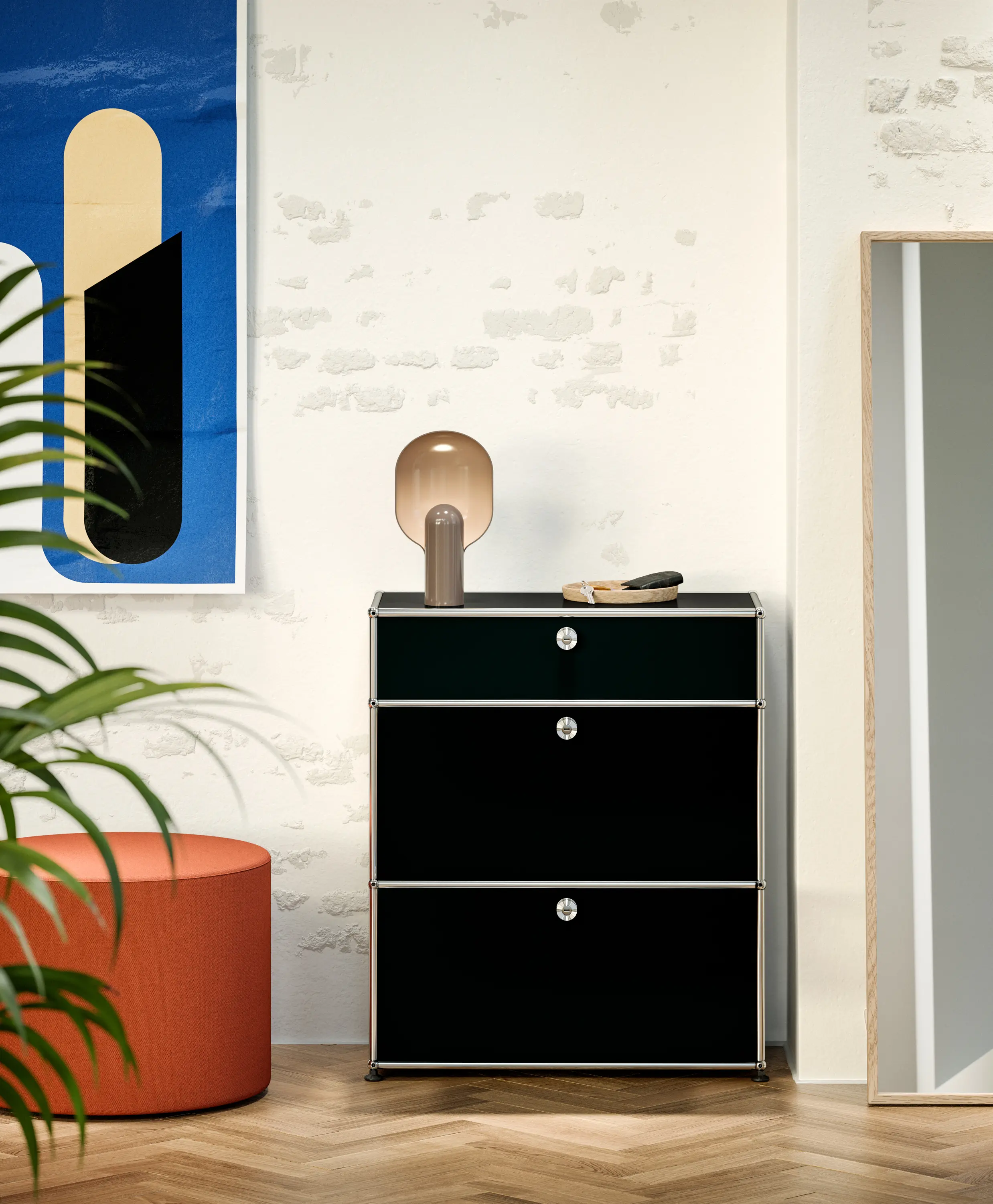 USM - USM Haller Storage | Graphite Black