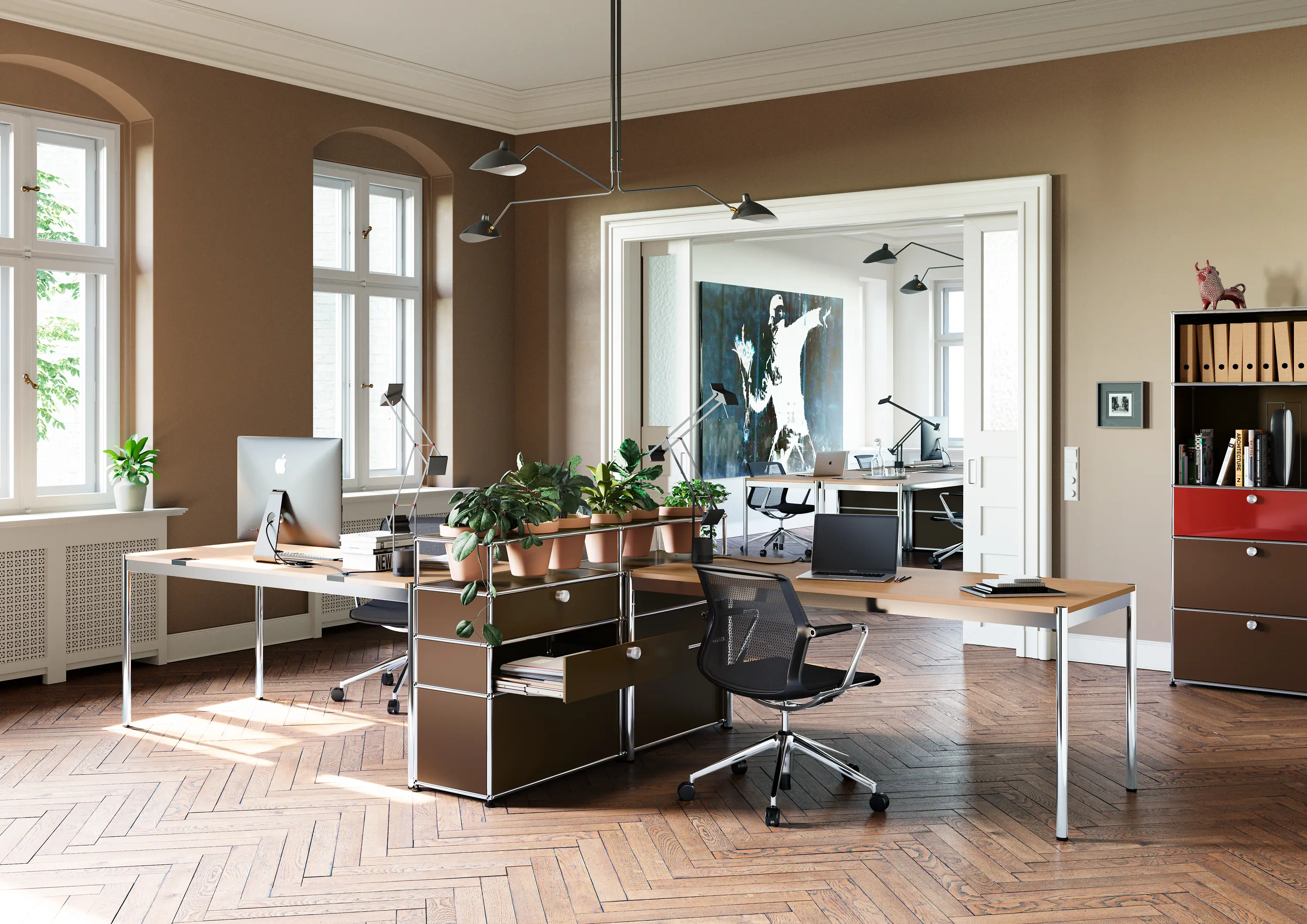 USM - USM Haller Storage | USM Brown