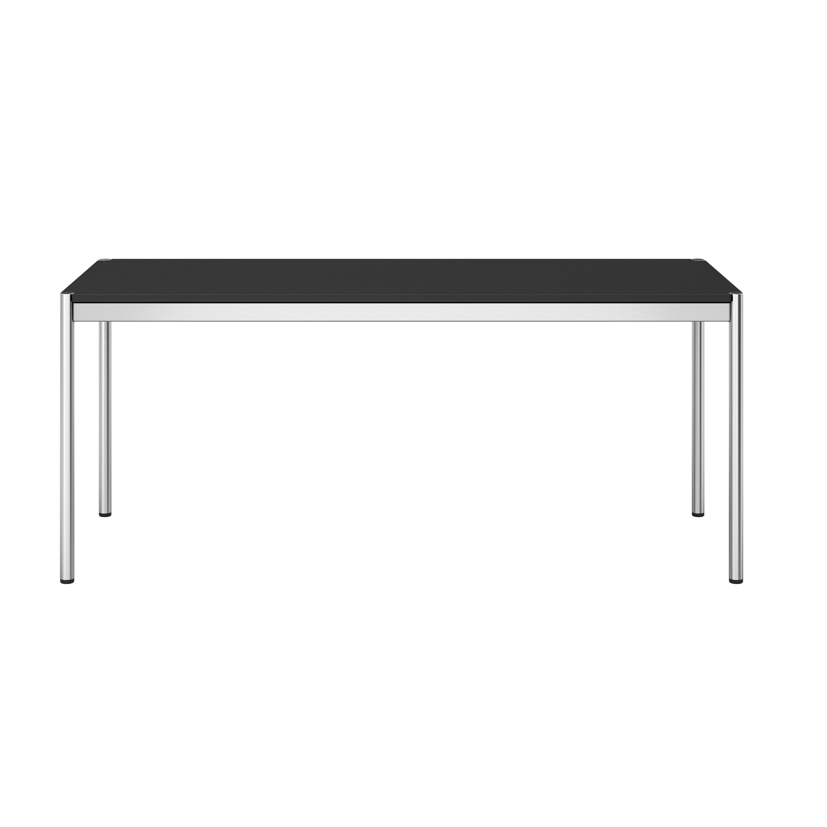 USM Haller Table | Black Linoleum