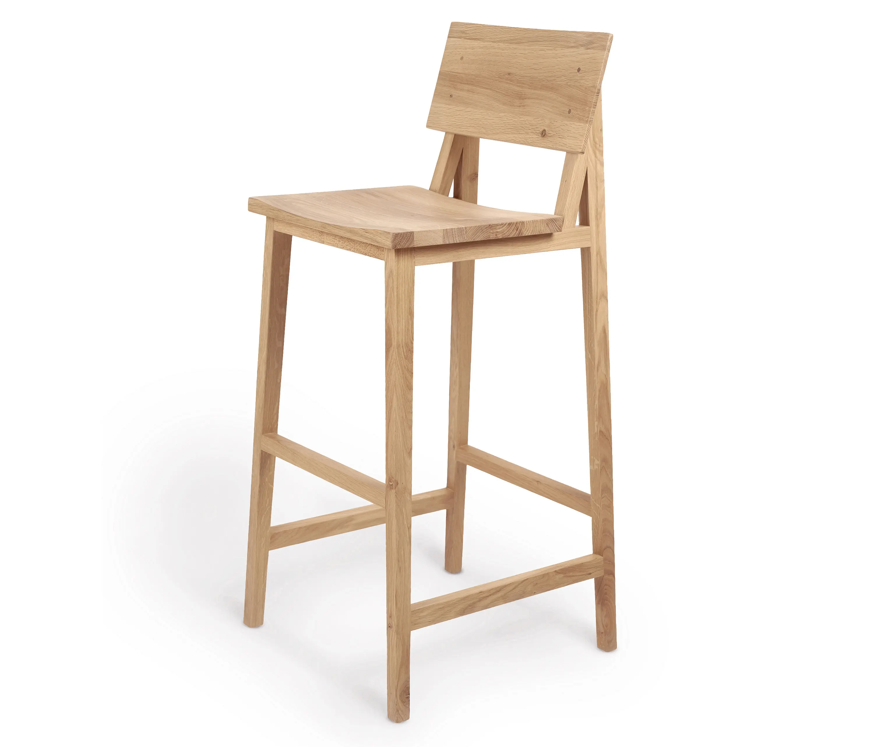 Ethnicraft - N4 | Oak bar stool