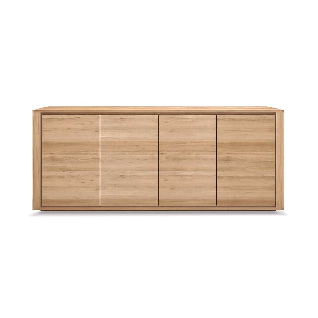 Display product Shadow | Oak sideboard - 4 doors from manufacturer Ethnicraft