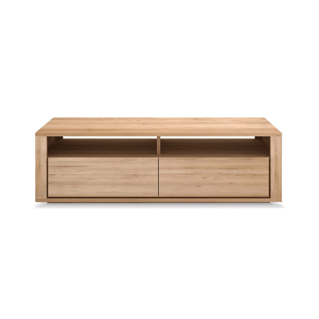 Produkt Shadow | Oak TV cupboard - 2 drawers des Herstellers Ethnicraft anzeigen