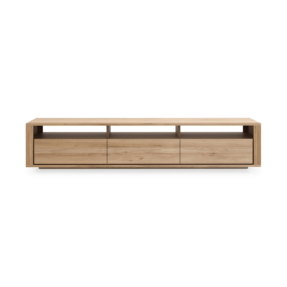 Produkt Shadow | Oak TV cupboard - 3 drawers des Herstellers Ethnicraft anzeigen