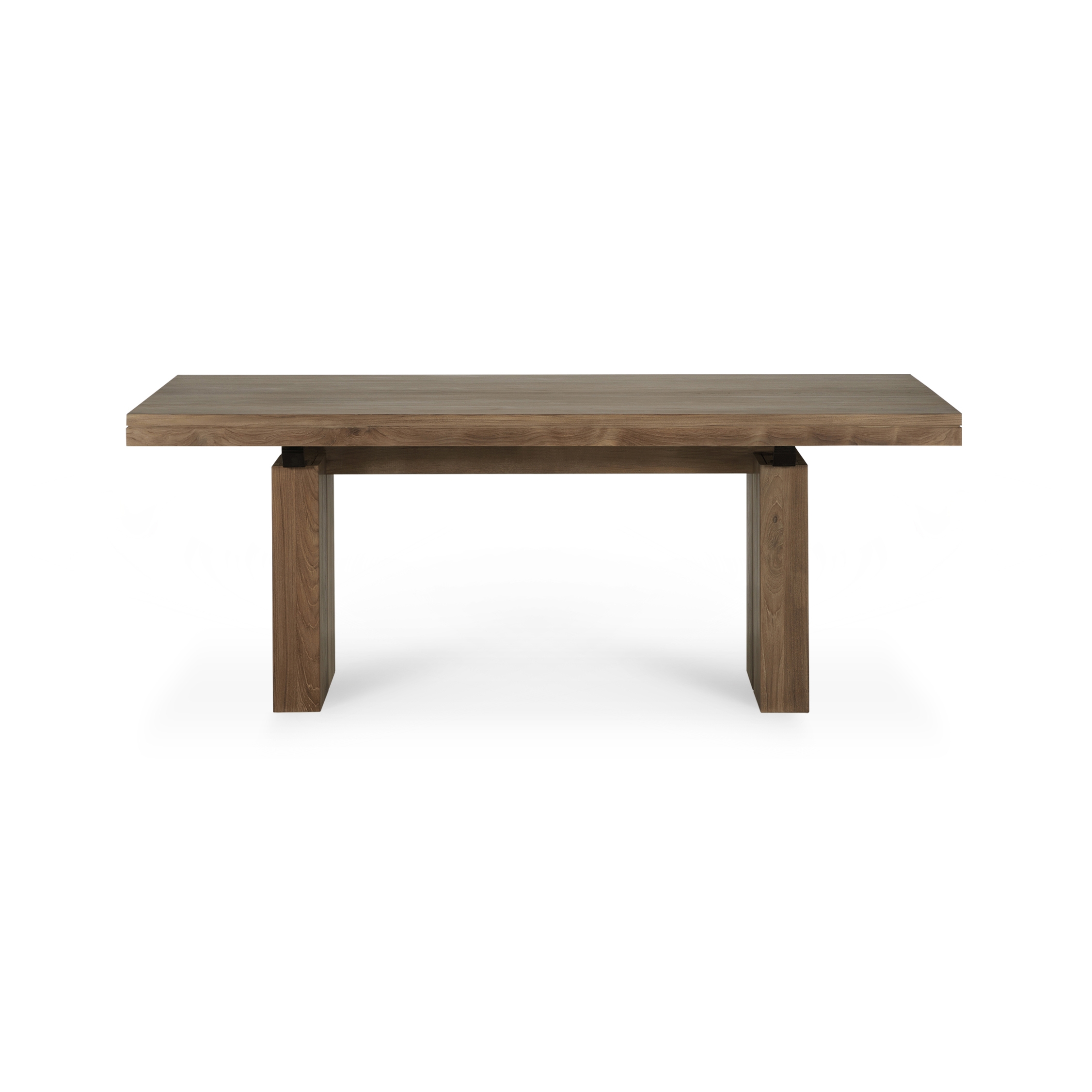Display product Double | Teak extendable dining table from manufacturer Ethnicraft