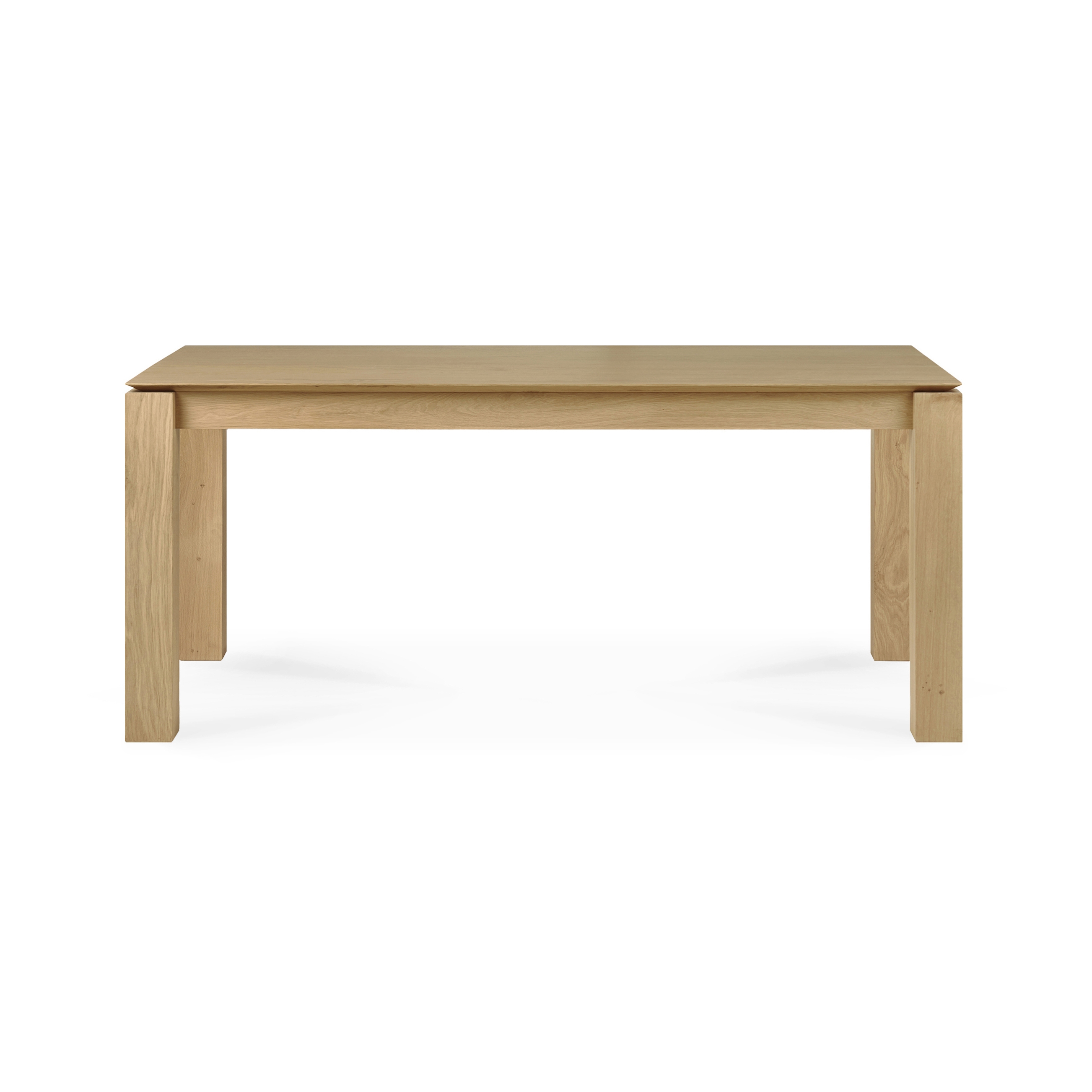 Display product Slice | Oak dining table - legs 10 x 10 cm from manufacturer Ethnicraft
