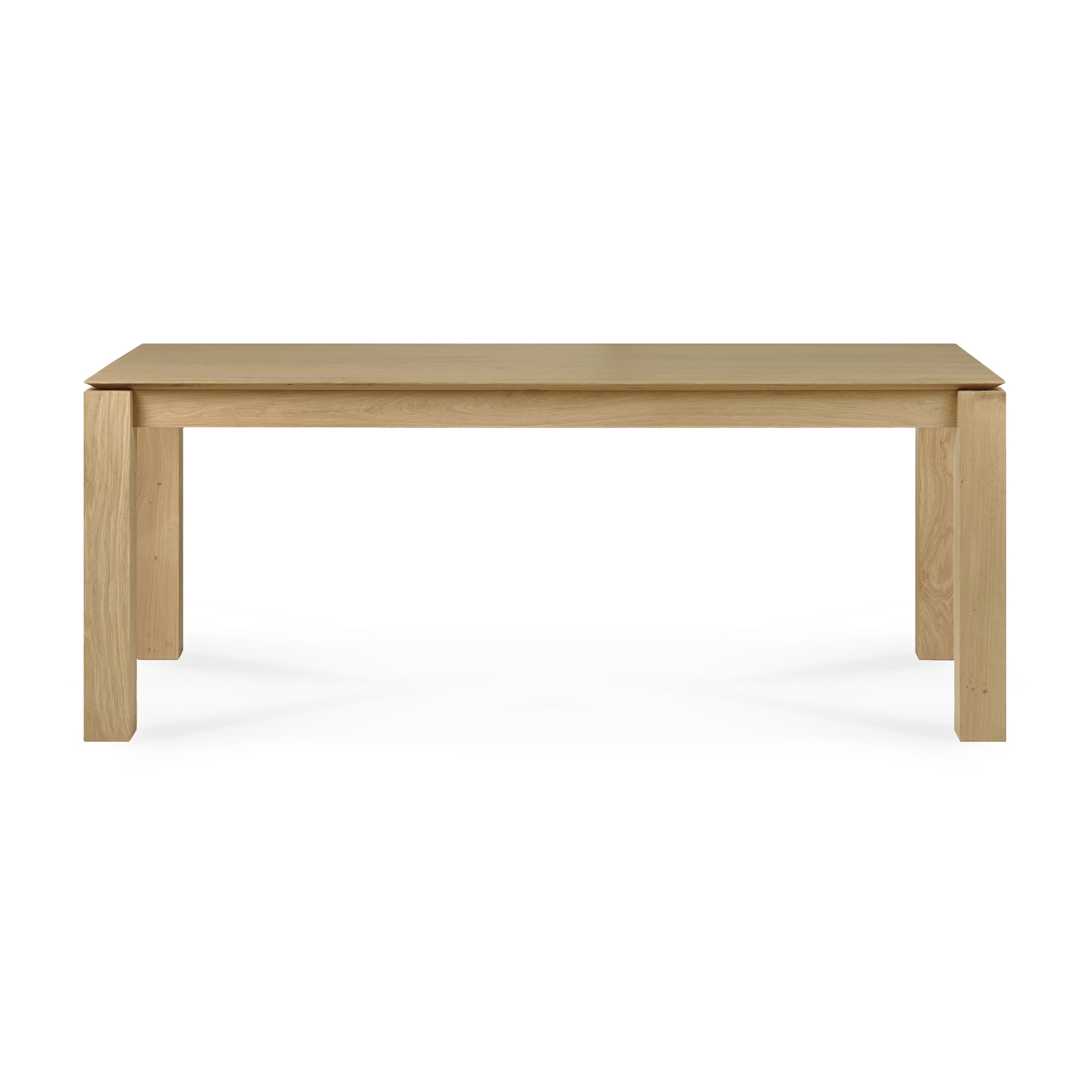 Display product Slice | Oak dining table - legs 10 x 10 cm from manufacturer Ethnicraft
