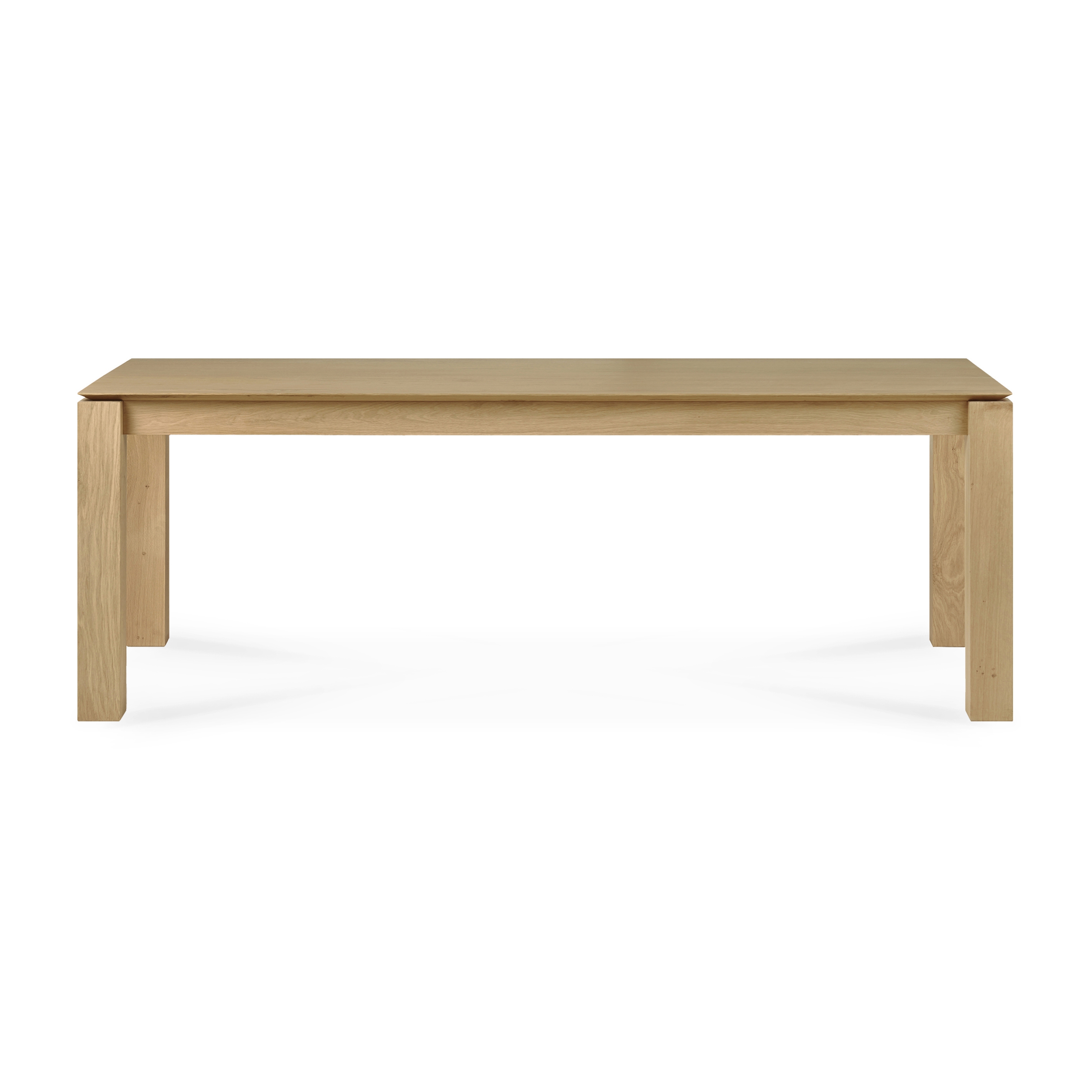Display product Slice | Oak dining table - legs 10 x 10 cm from manufacturer Ethnicraft