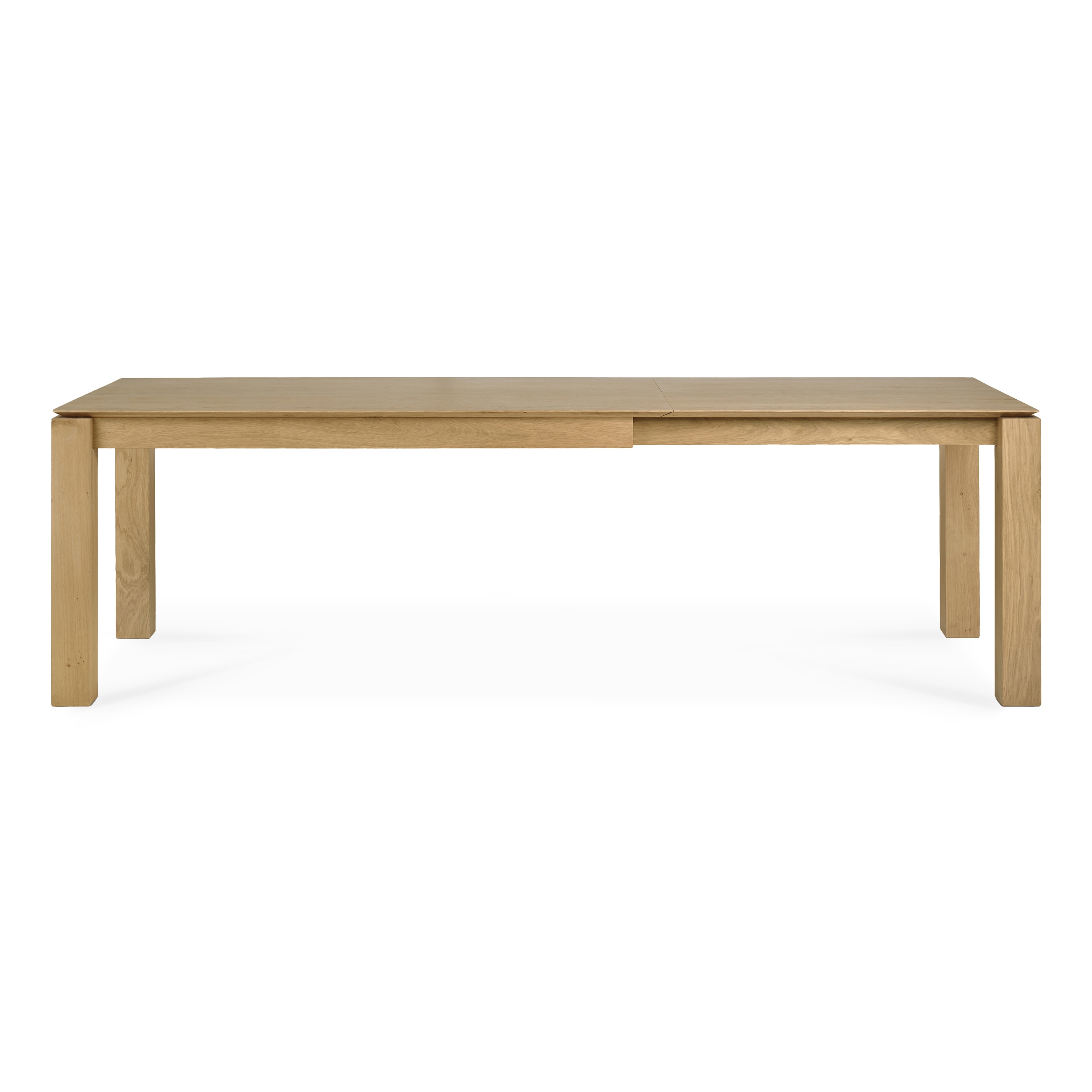 Display product Slice | Oak extendable dining table - legs 10 x 10 cm from manufacturer Ethnicraft