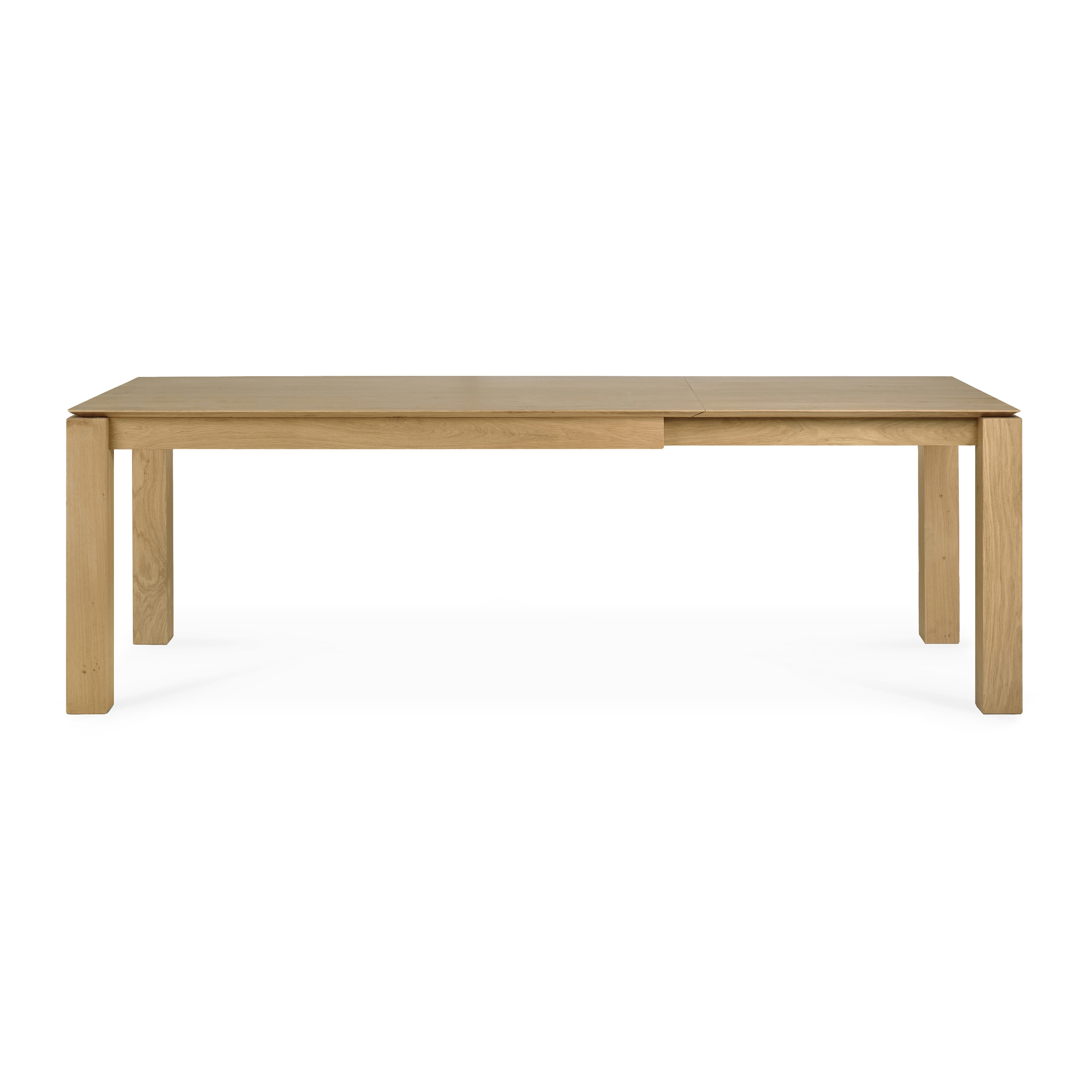 Display product Slice | Oak extendable dining table - legs 10 x 10 cm from manufacturer Ethnicraft
