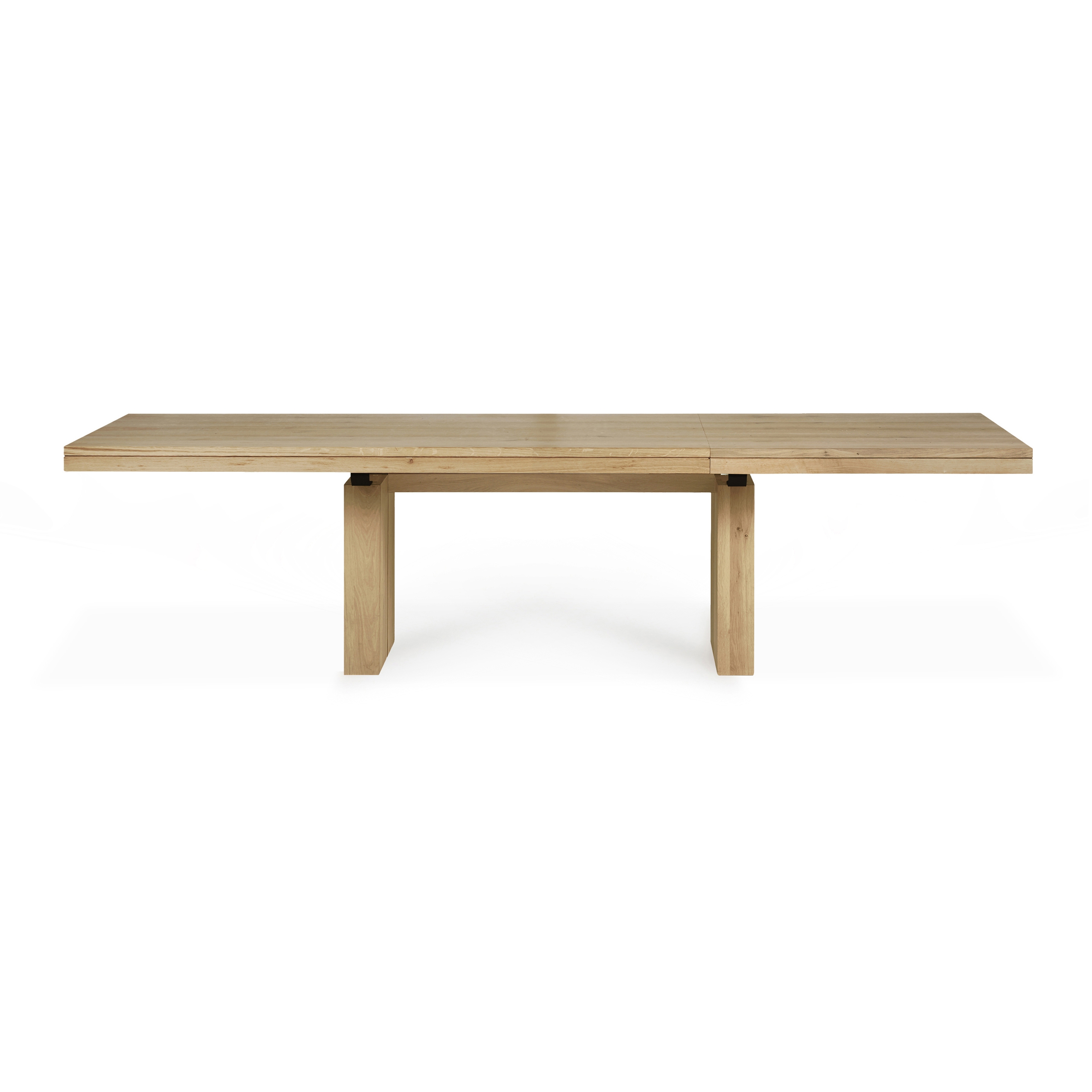 Display product Double | Oak extendable dining table from manufacturer Ethnicraft