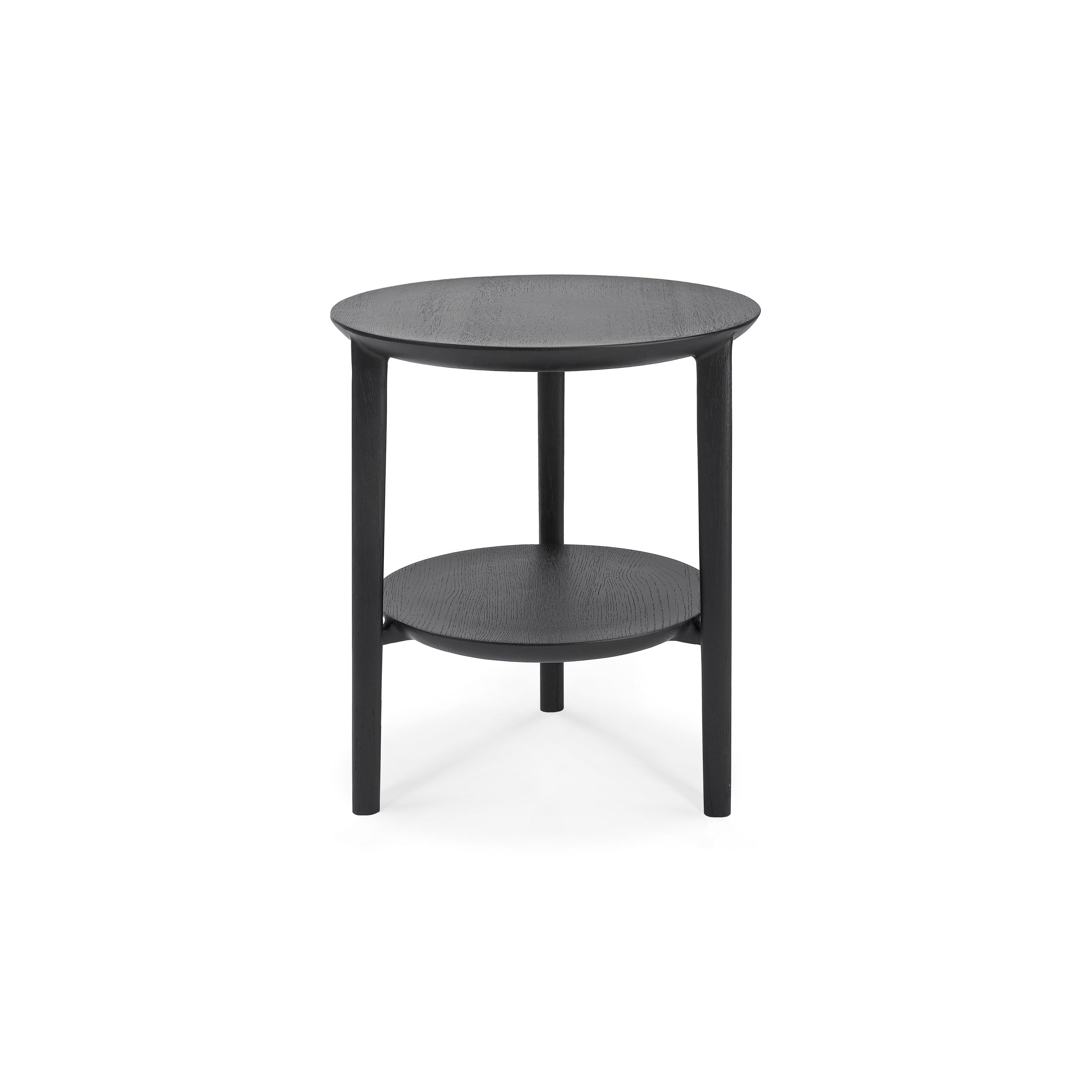 Display product Bok | Oak black side table - varnished from manufacturer Ethnicraft