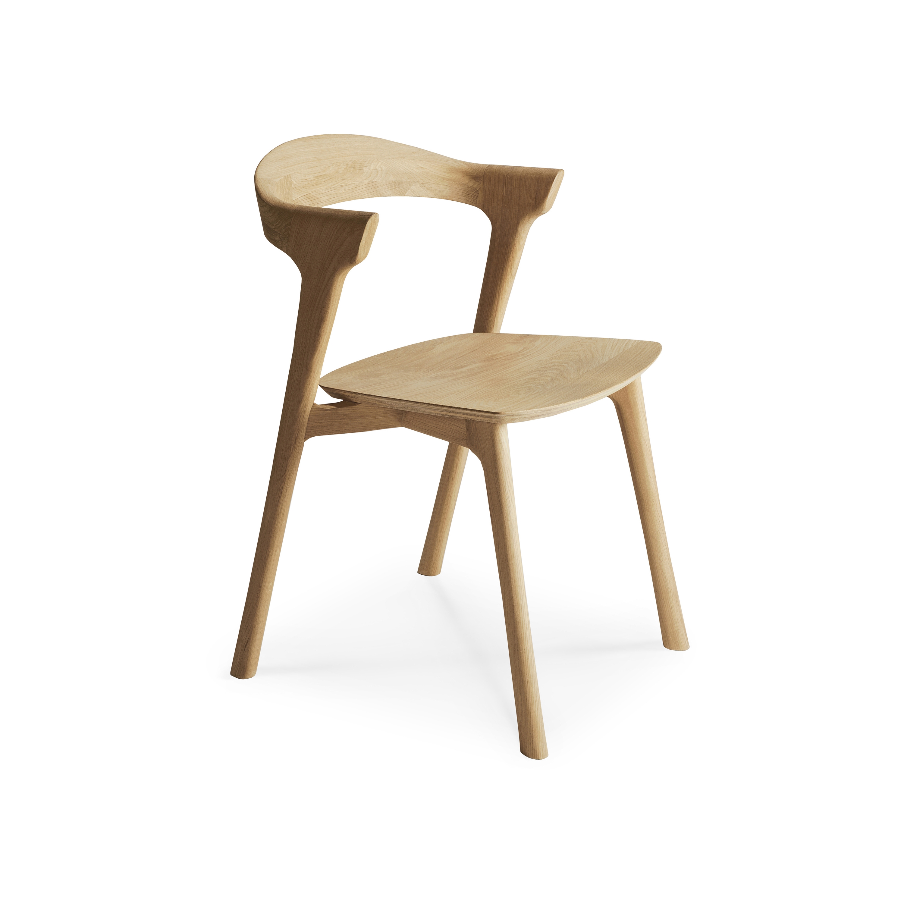 Bok | Oak dining chair - varnished