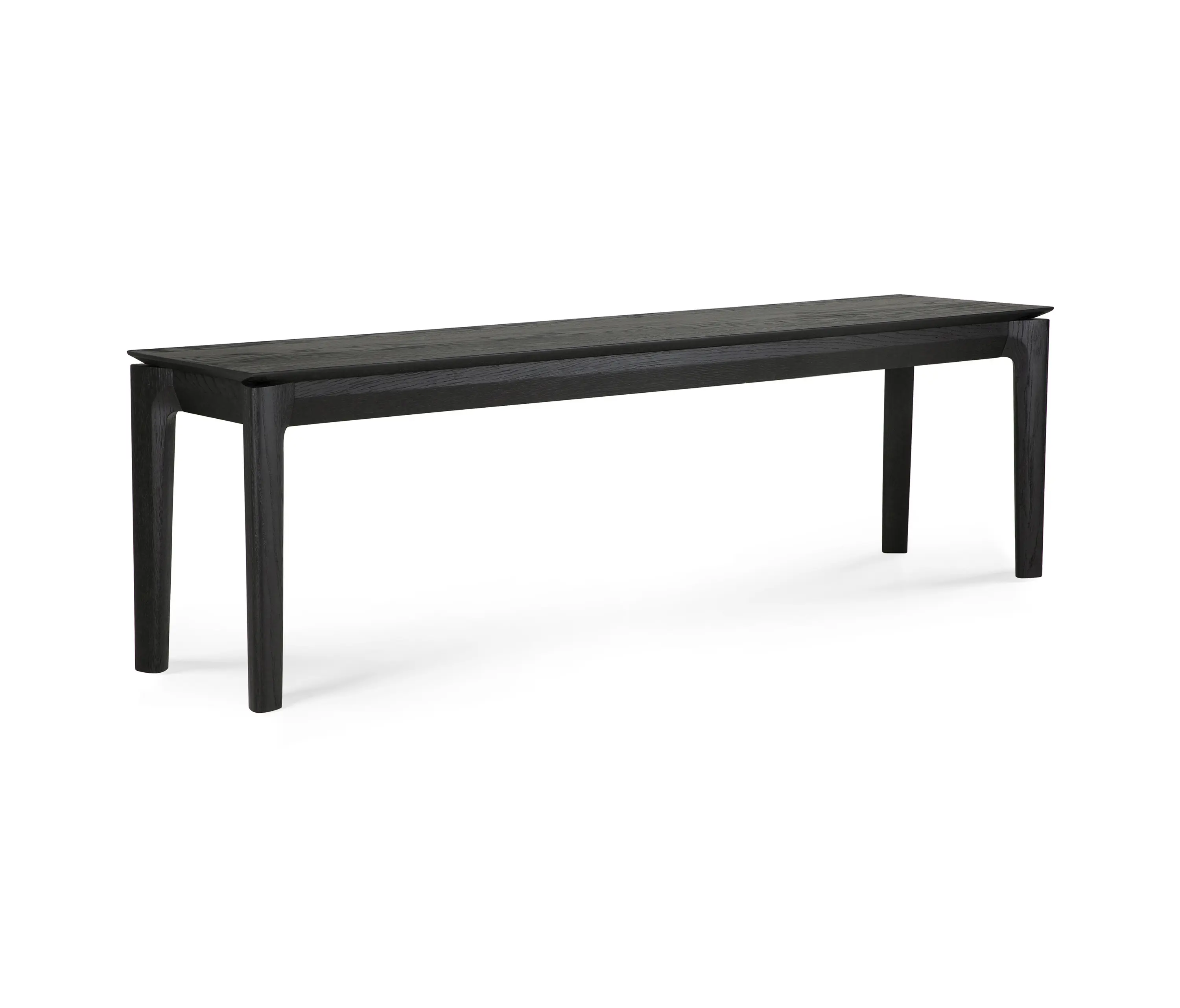 Ethnicraft - Bok | Oak black bench - varnished