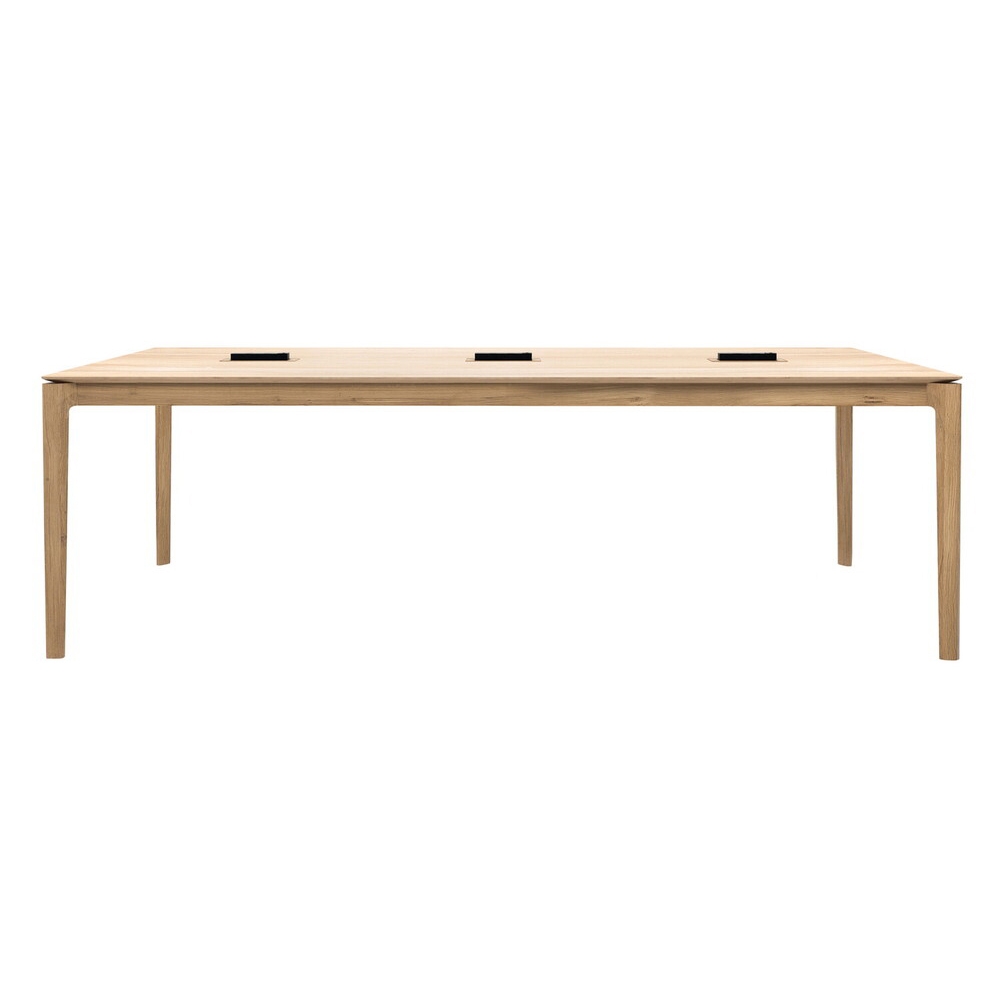 Bok | Oak cowork desk - BS 1363 (GB, IE, HK, SG, …) - varnished