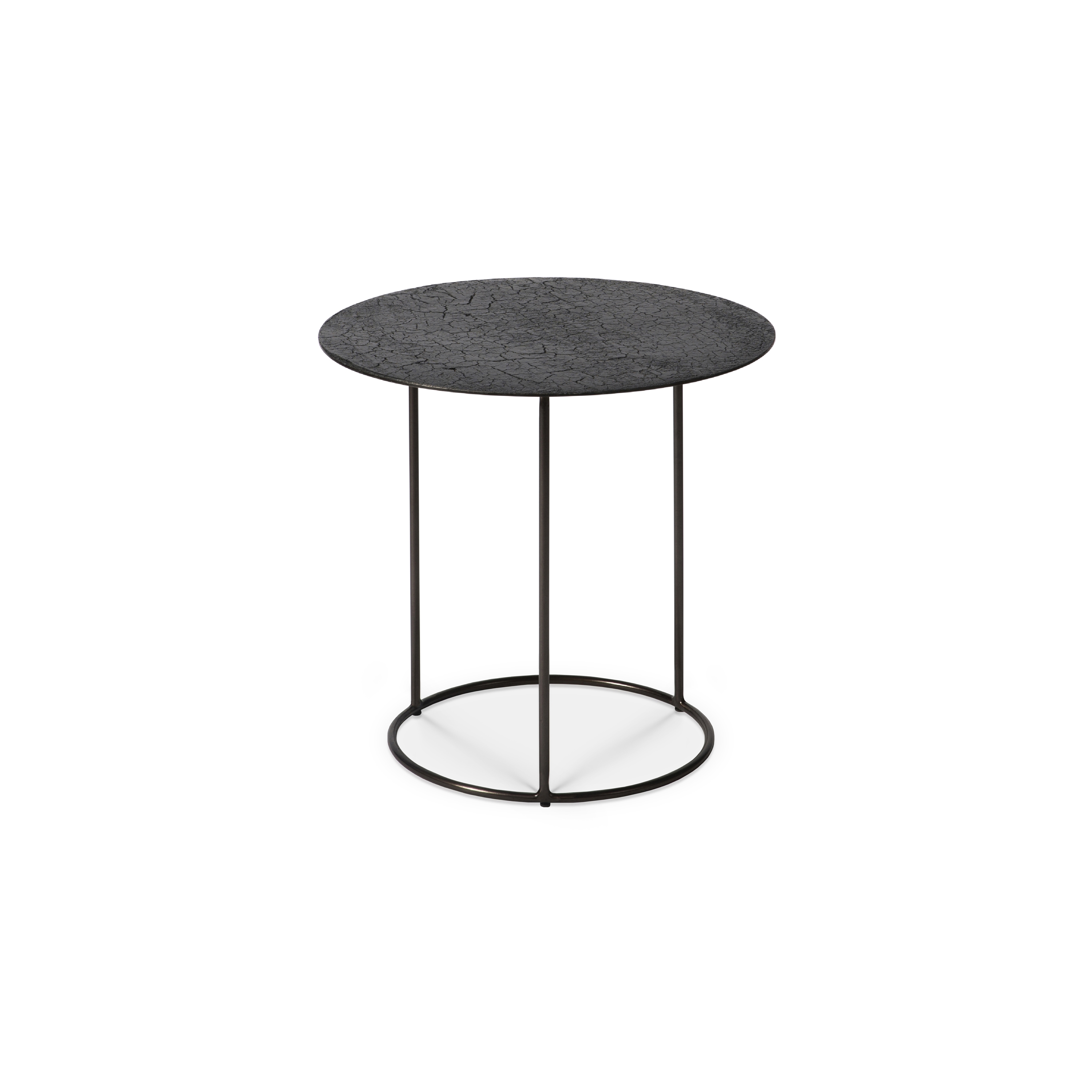 Display product Celeste | Side table - lava - black from manufacturer Ethnicraft