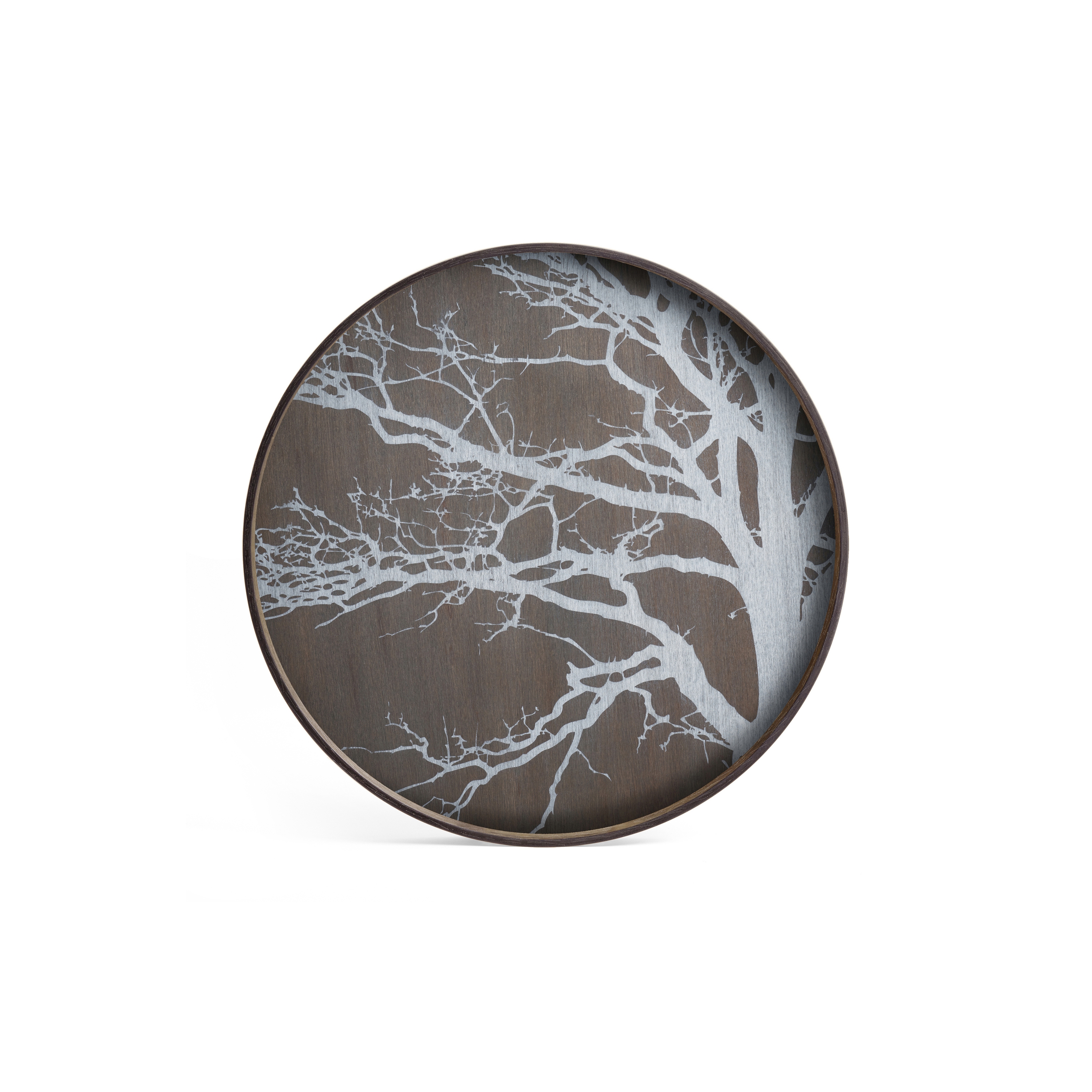 Classic tray collection | White Tree wooden tray - round - L