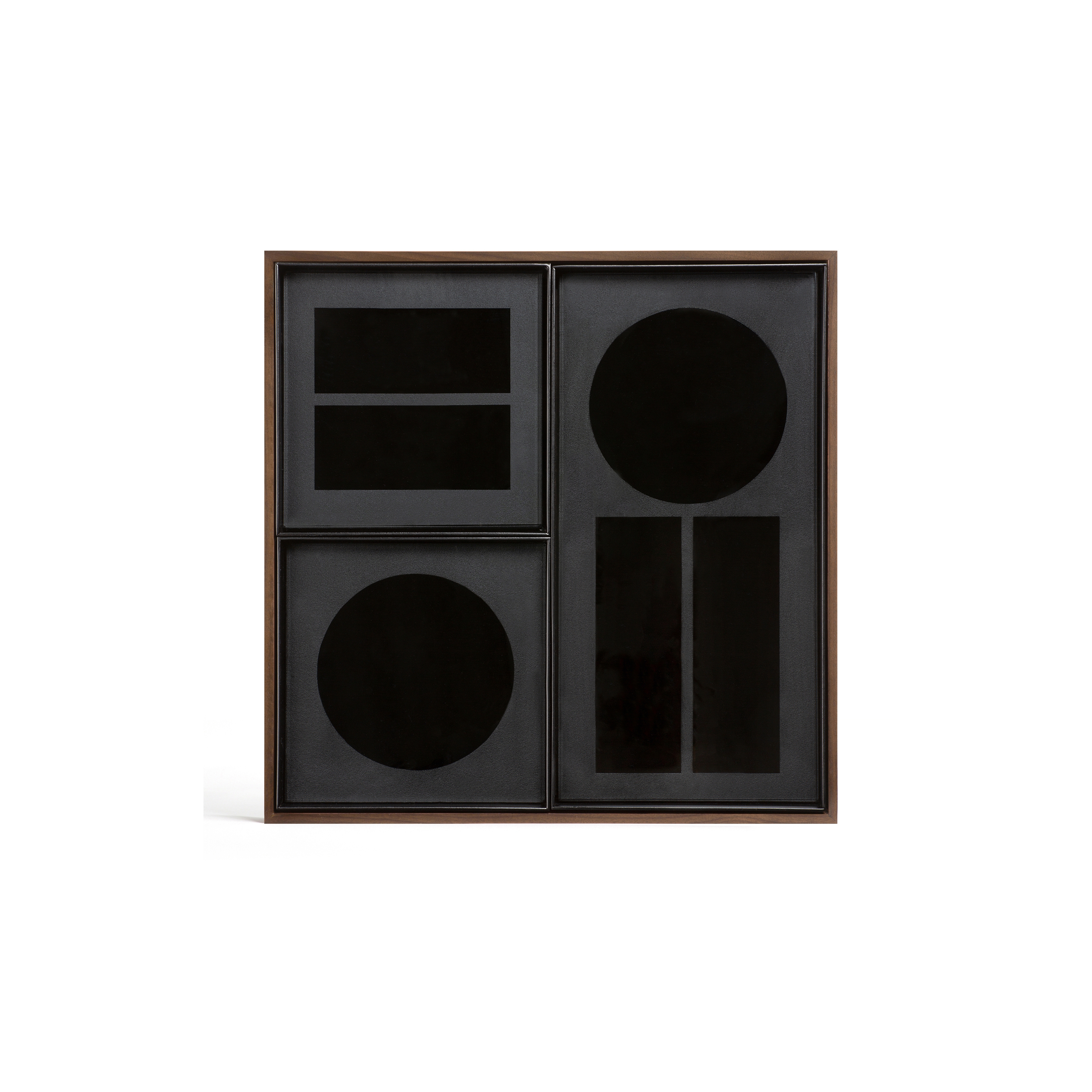 Produkt Classic tray collection | Charcoal desk organiser - walnut holder des Herstellers Ethnicraft anzeigen