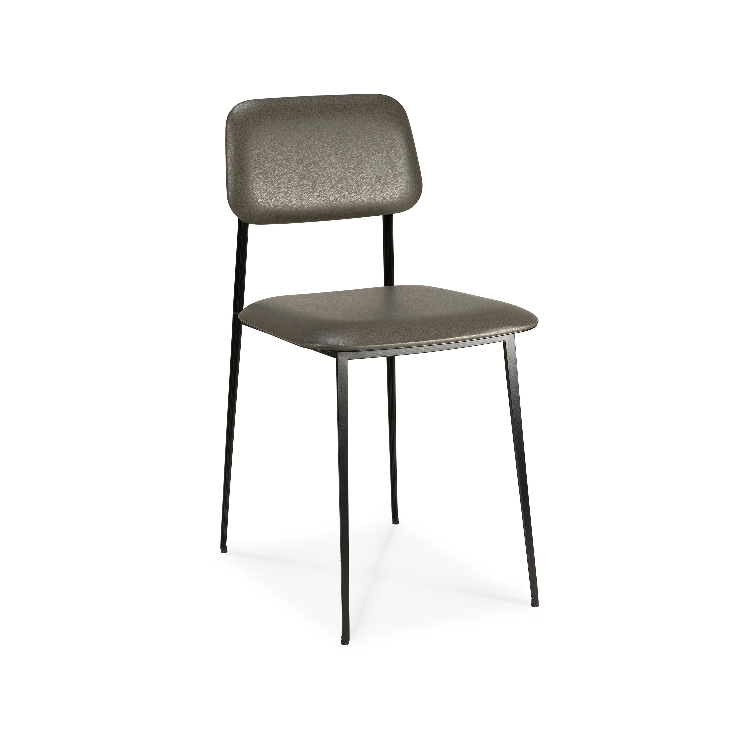 DC | Dining chair - olive green leather