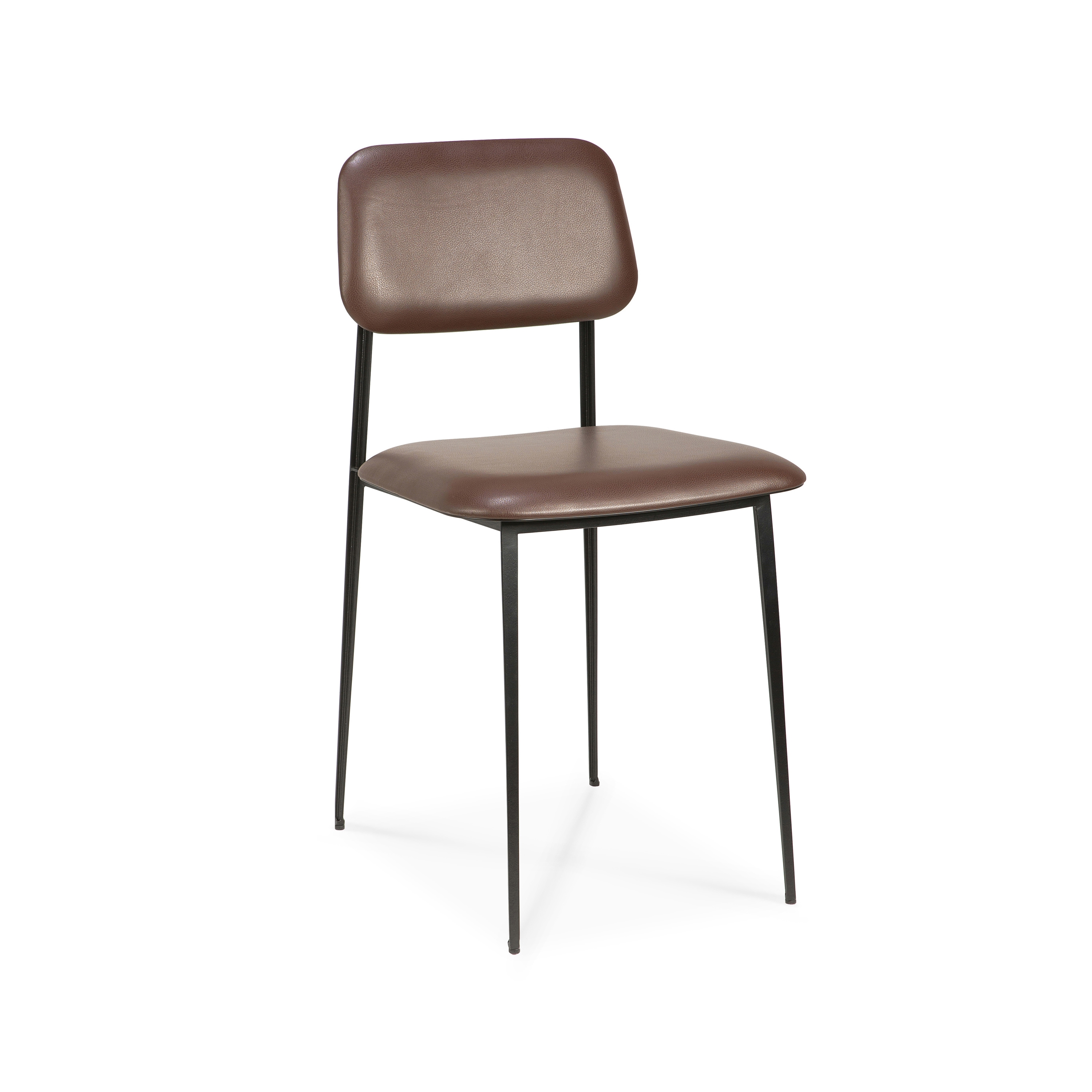 DC | Dining chair - chocolate leather