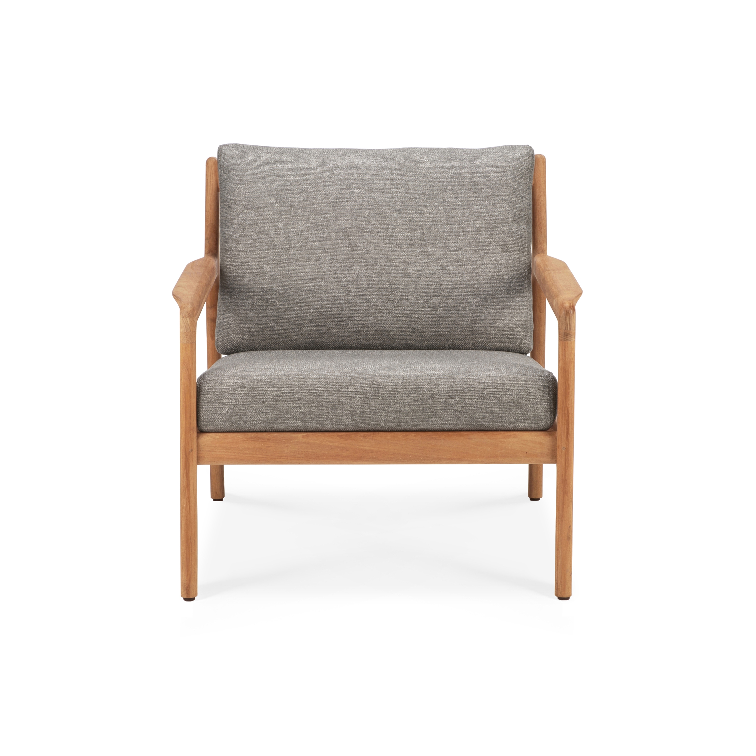 Afficher le produit Jack | Teak outdoor lounge chair - mocha du fabricant Ethnicraft