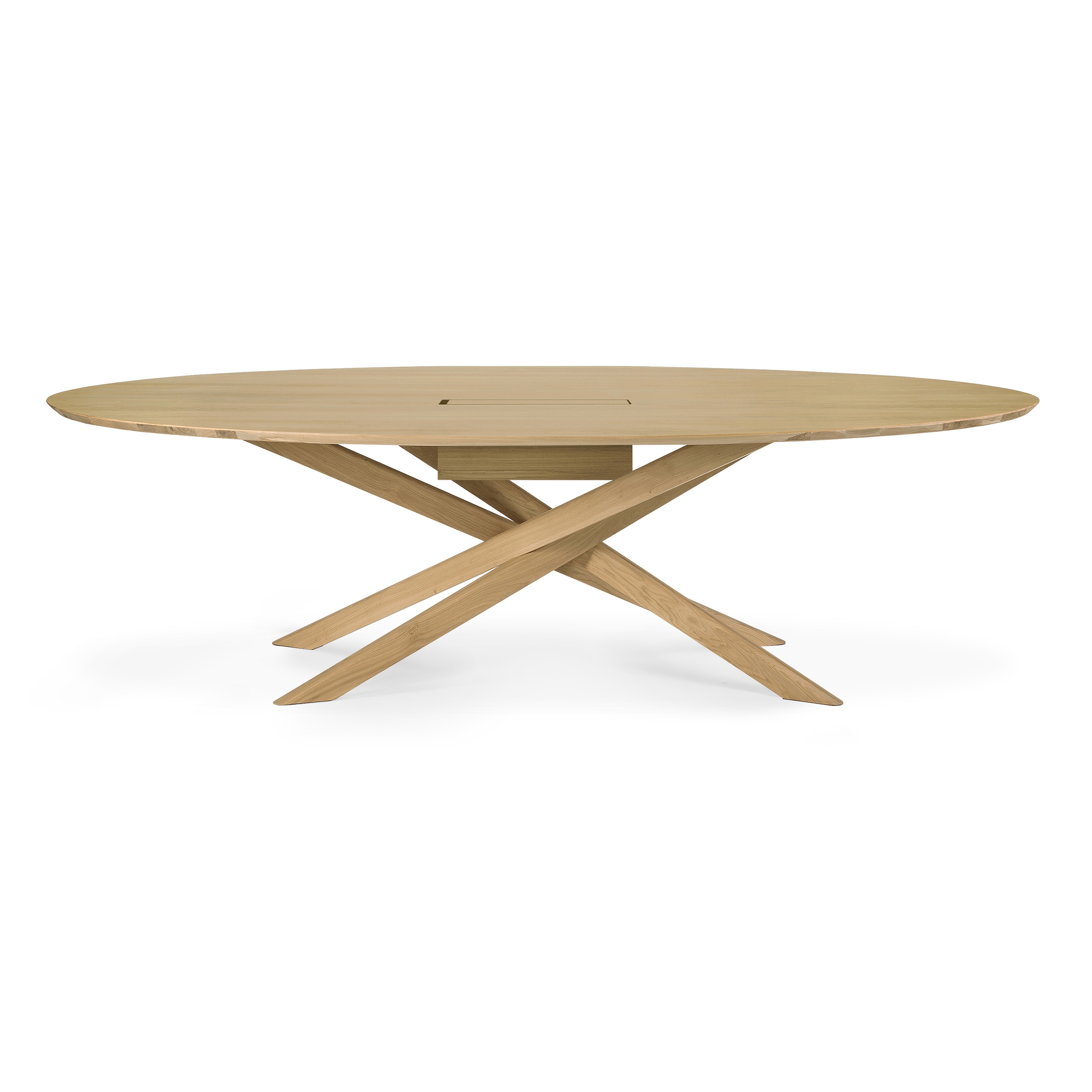 Display product Mikado | Oak oval dining table from manufacturer Ethnicraft