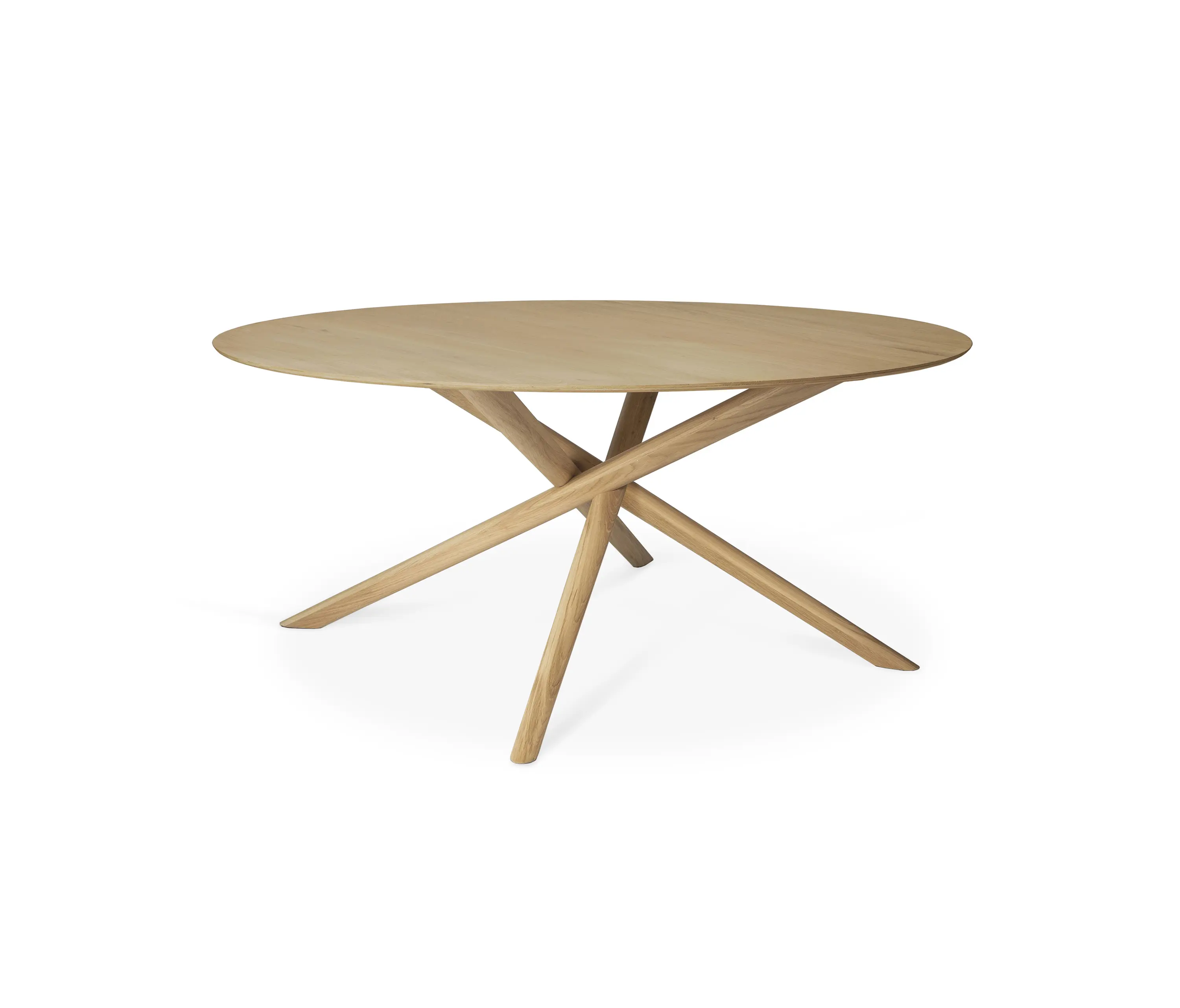 Ethnicraft - Mikado | Oak round dining table