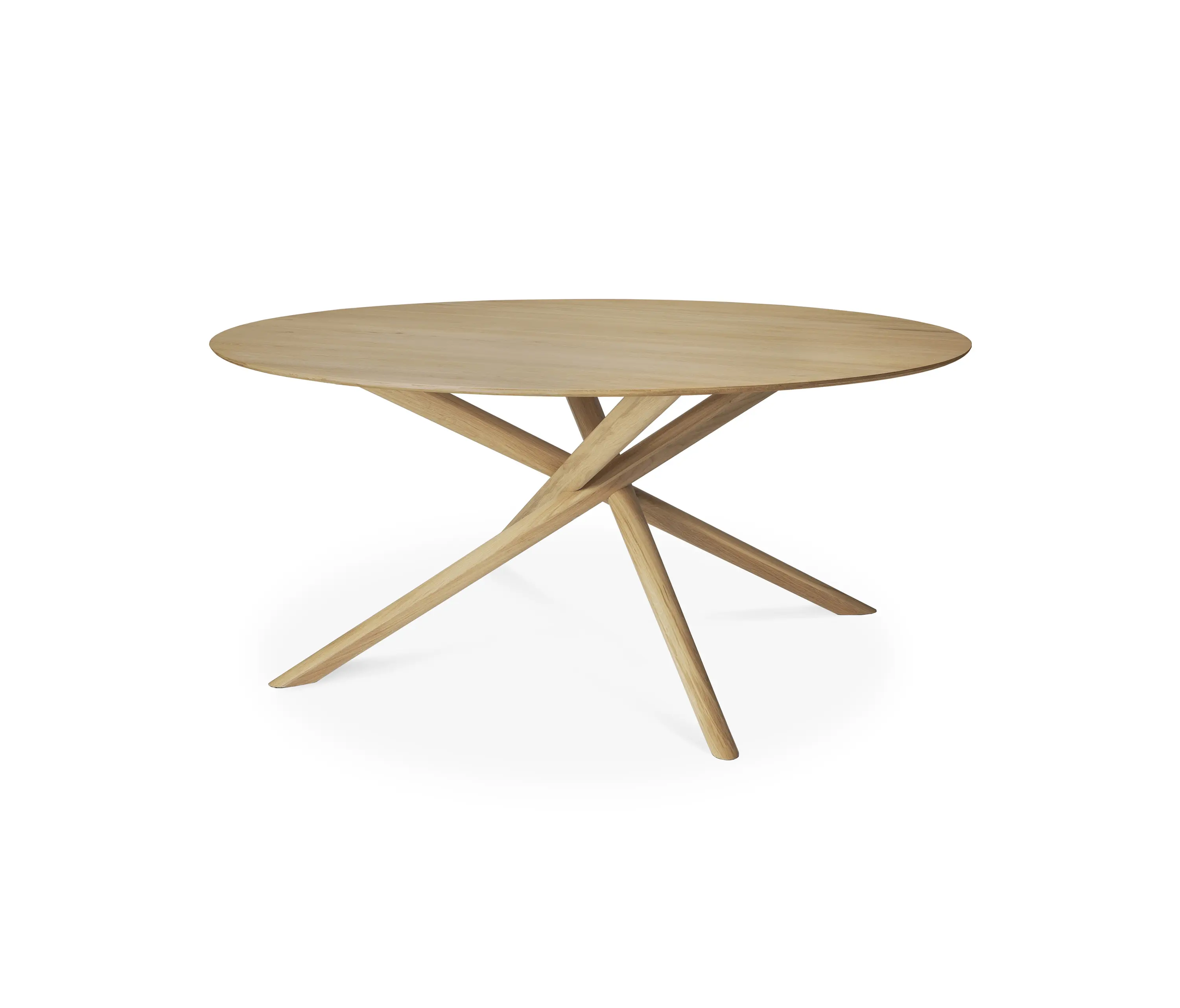 Ethnicraft - Mikado | Oak round dining table
