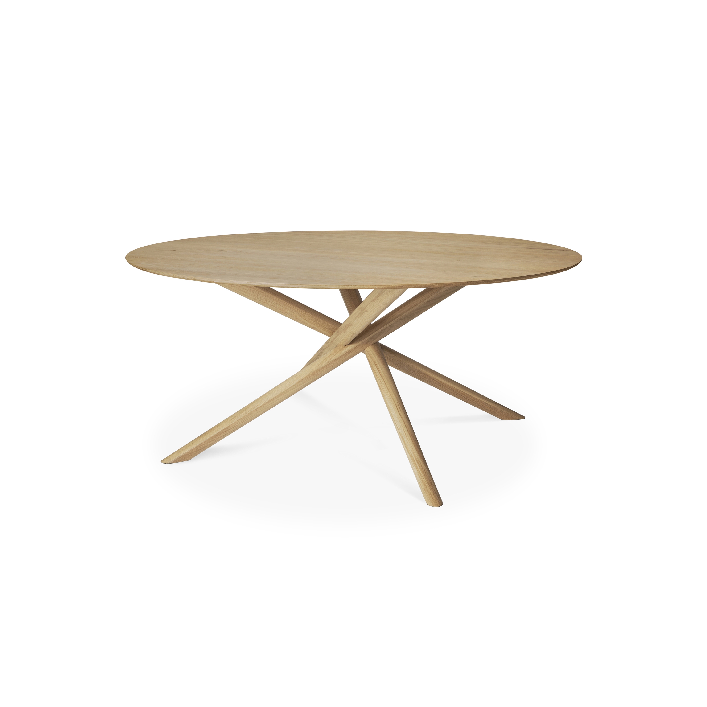 Display product Mikado | Oak round dining table from manufacturer Ethnicraft