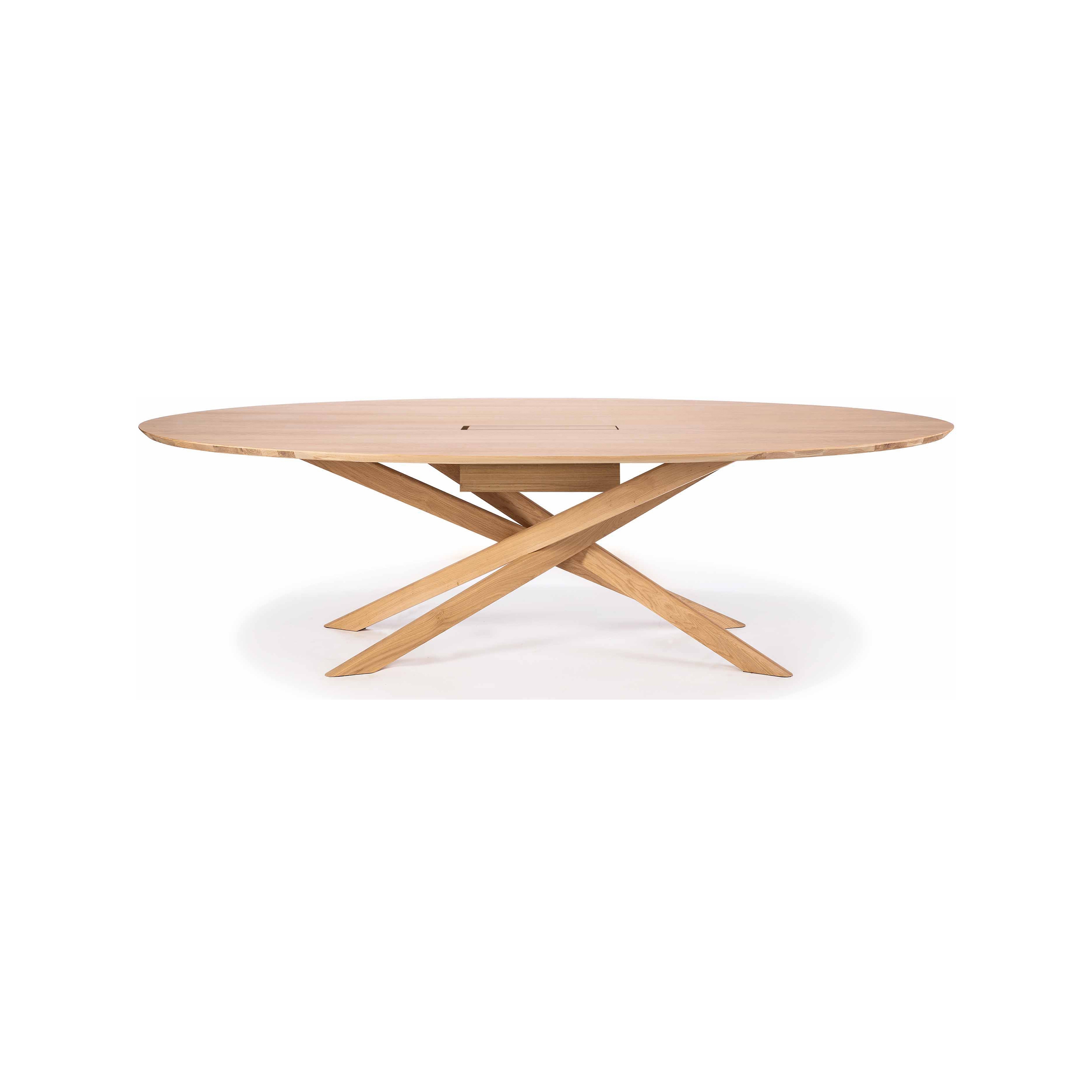 Produkt Mikado | Oak meeting table - varnished des Herstellers Ethnicraft anzeigen