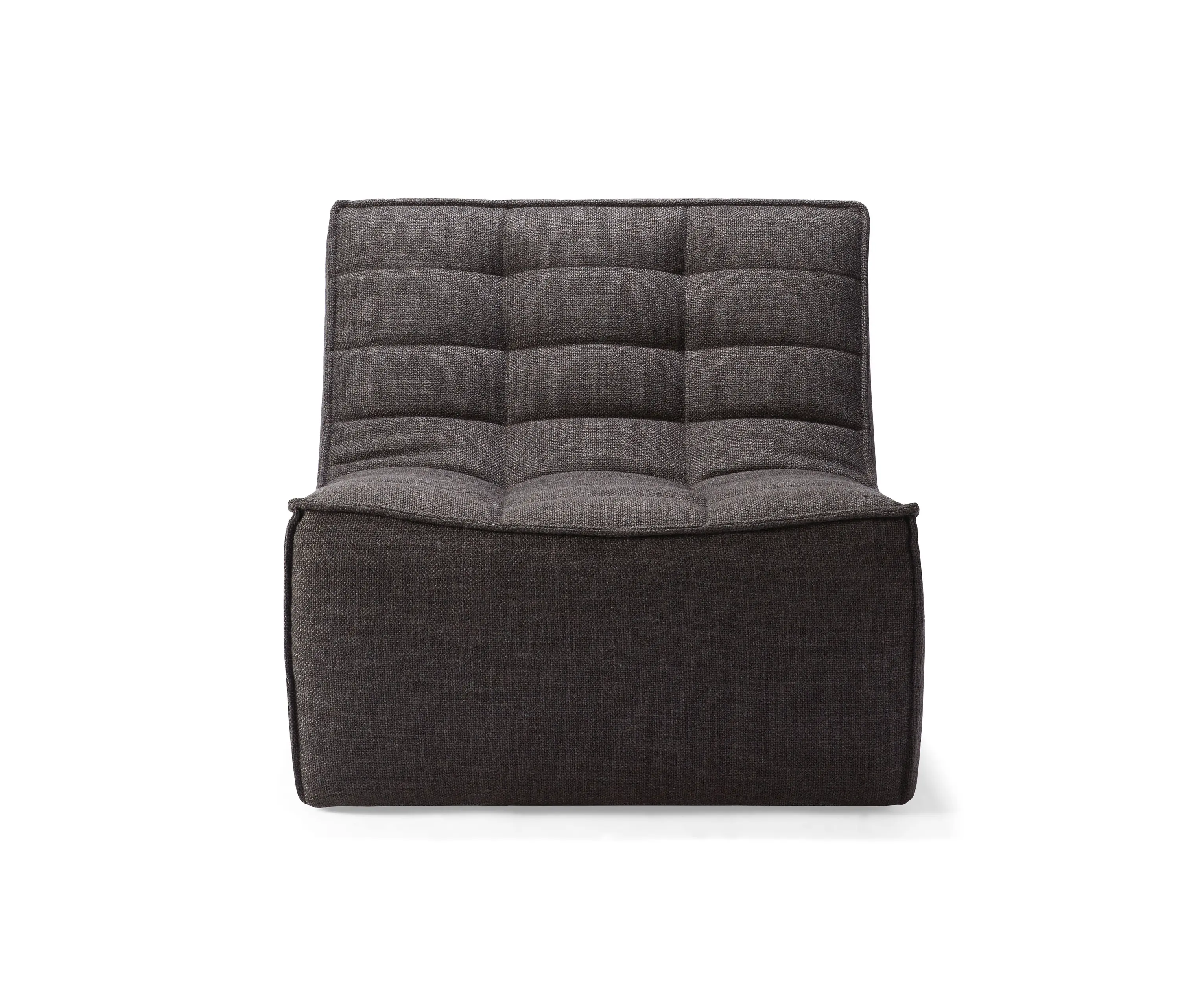 Ethnicraft - N701 | Sofa - 1 seater - dark grey