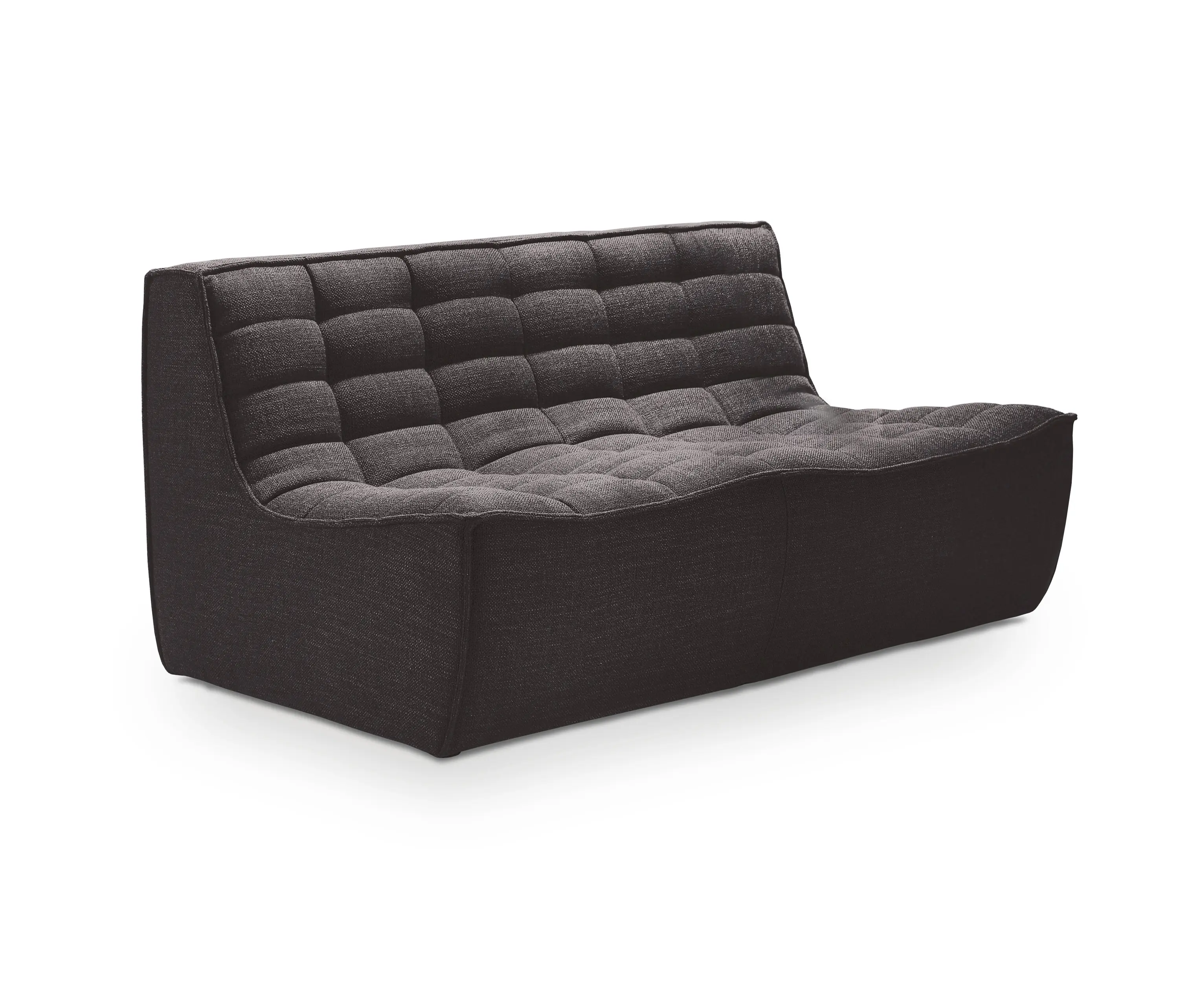Ethnicraft - N701 | Sofa - 2 seater - dark grey