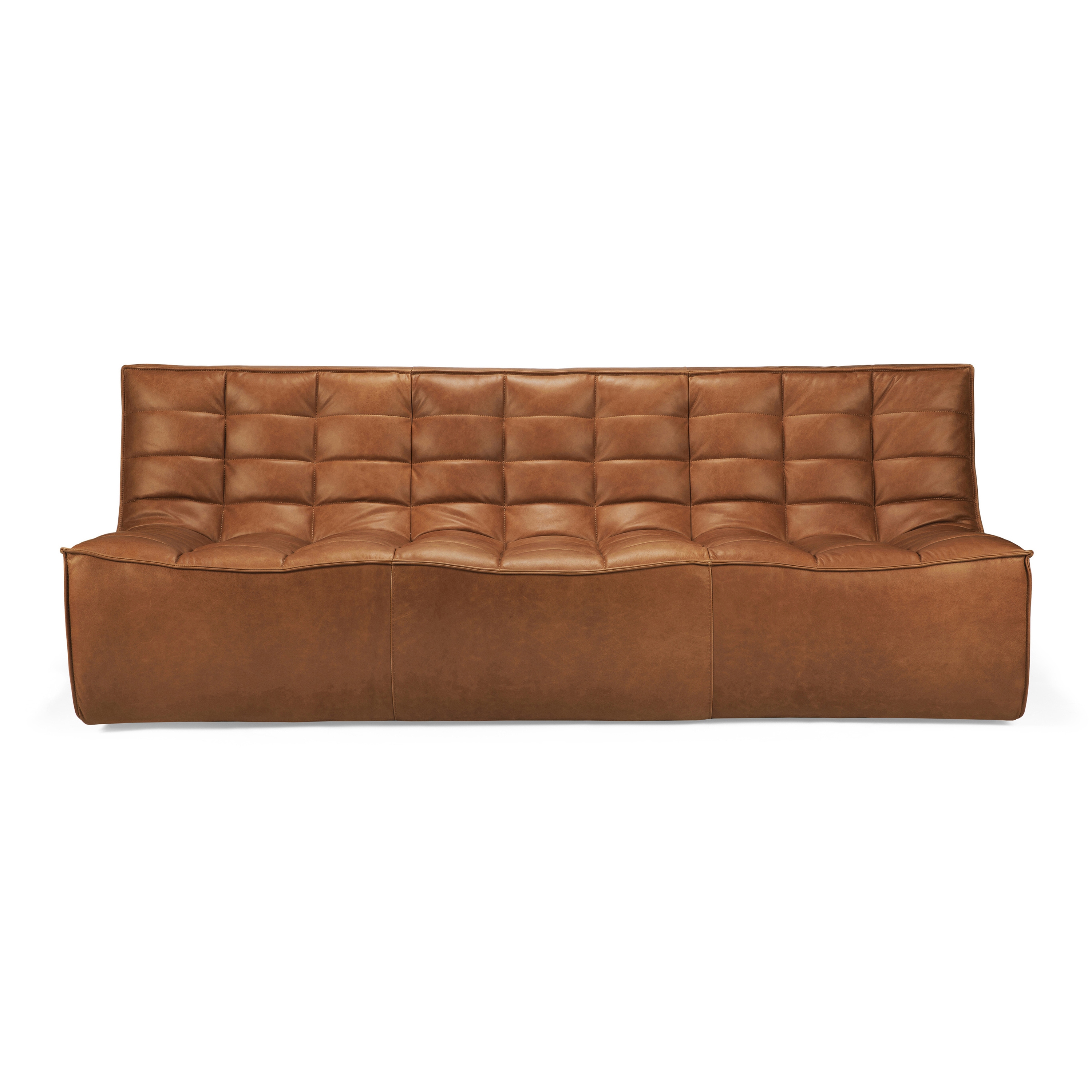 N701 | Sofa - 3 seater - old saddle