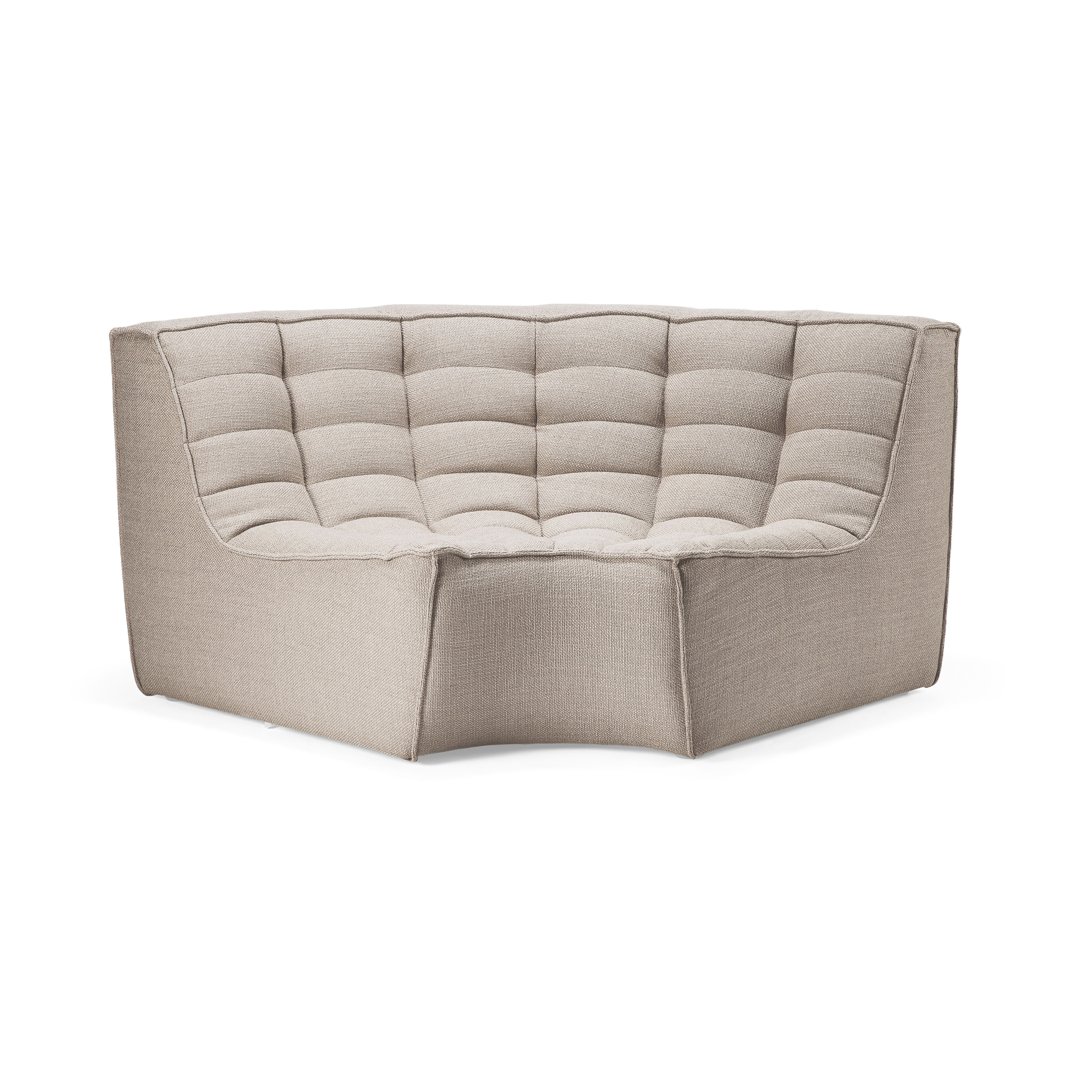 N701 | Sofa - round corner - beige