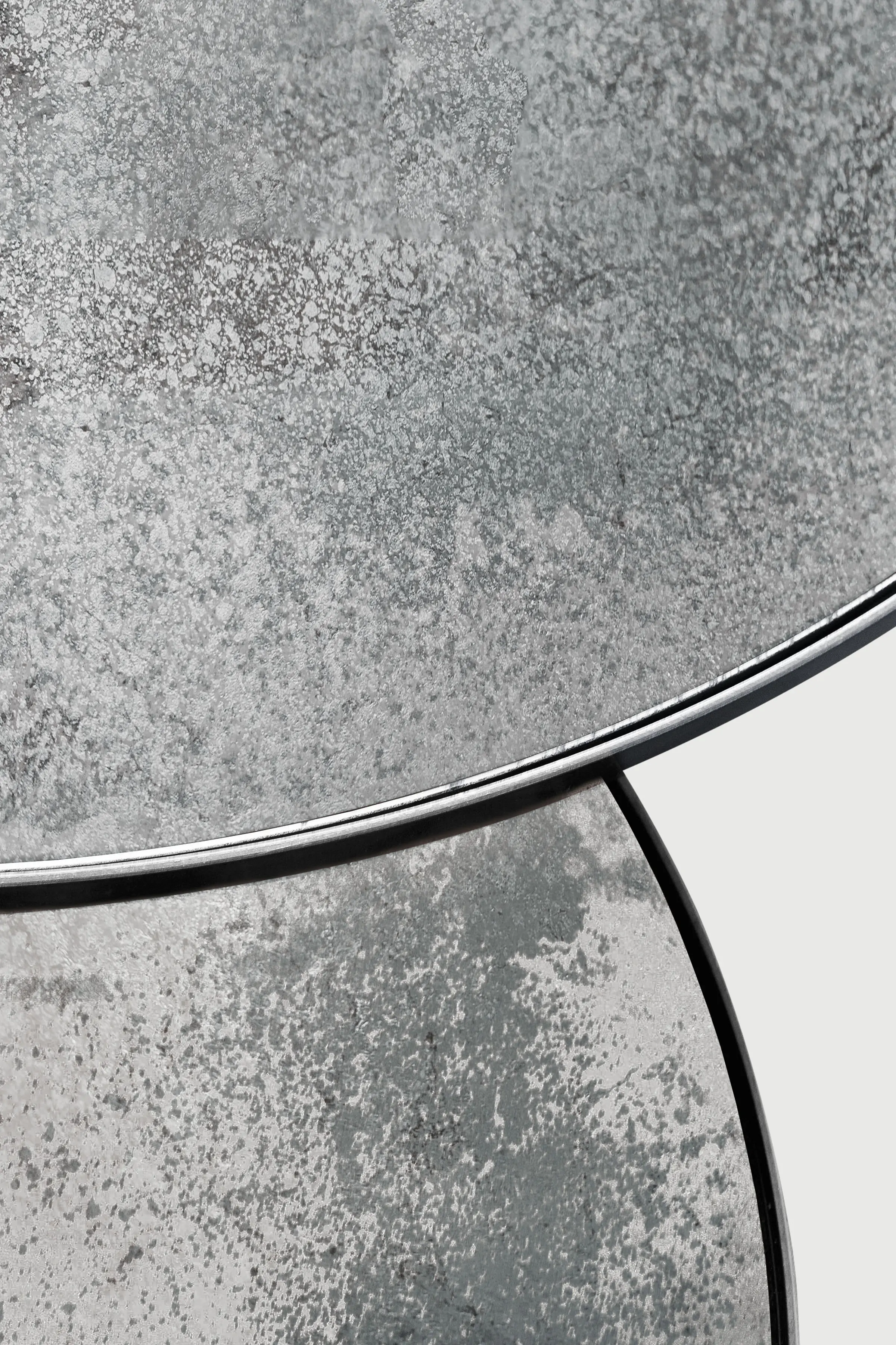 Ethnicraft - Nesting | Clear coffee table - set of 2