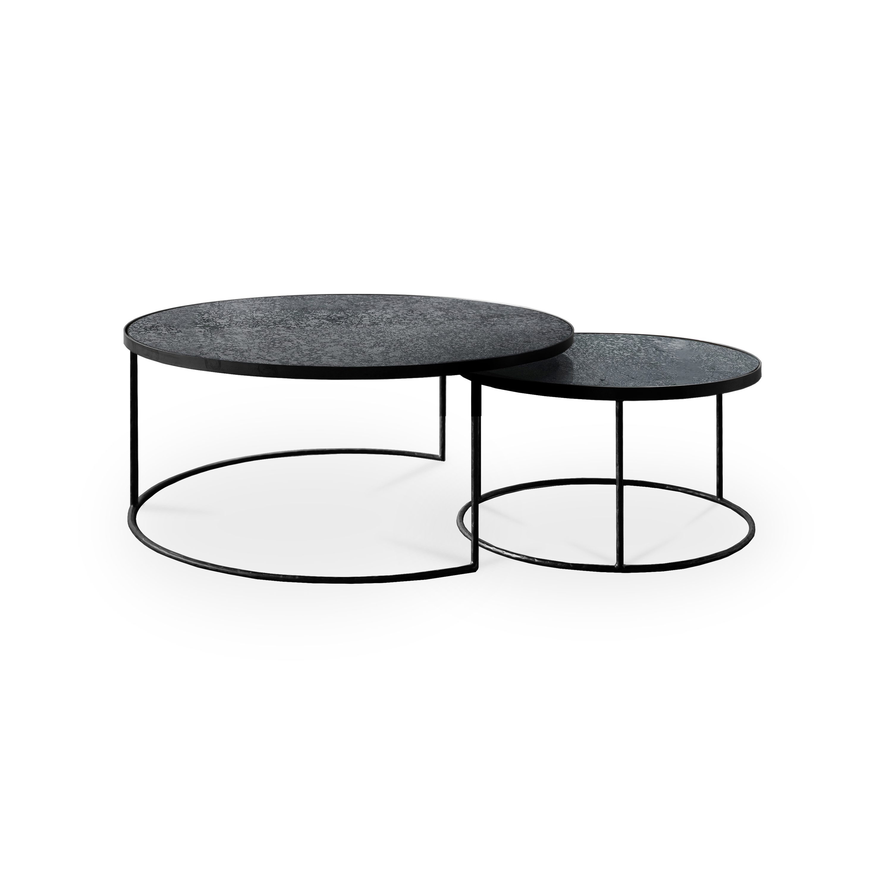 Nesting | Charcoal coffee table - set of 2