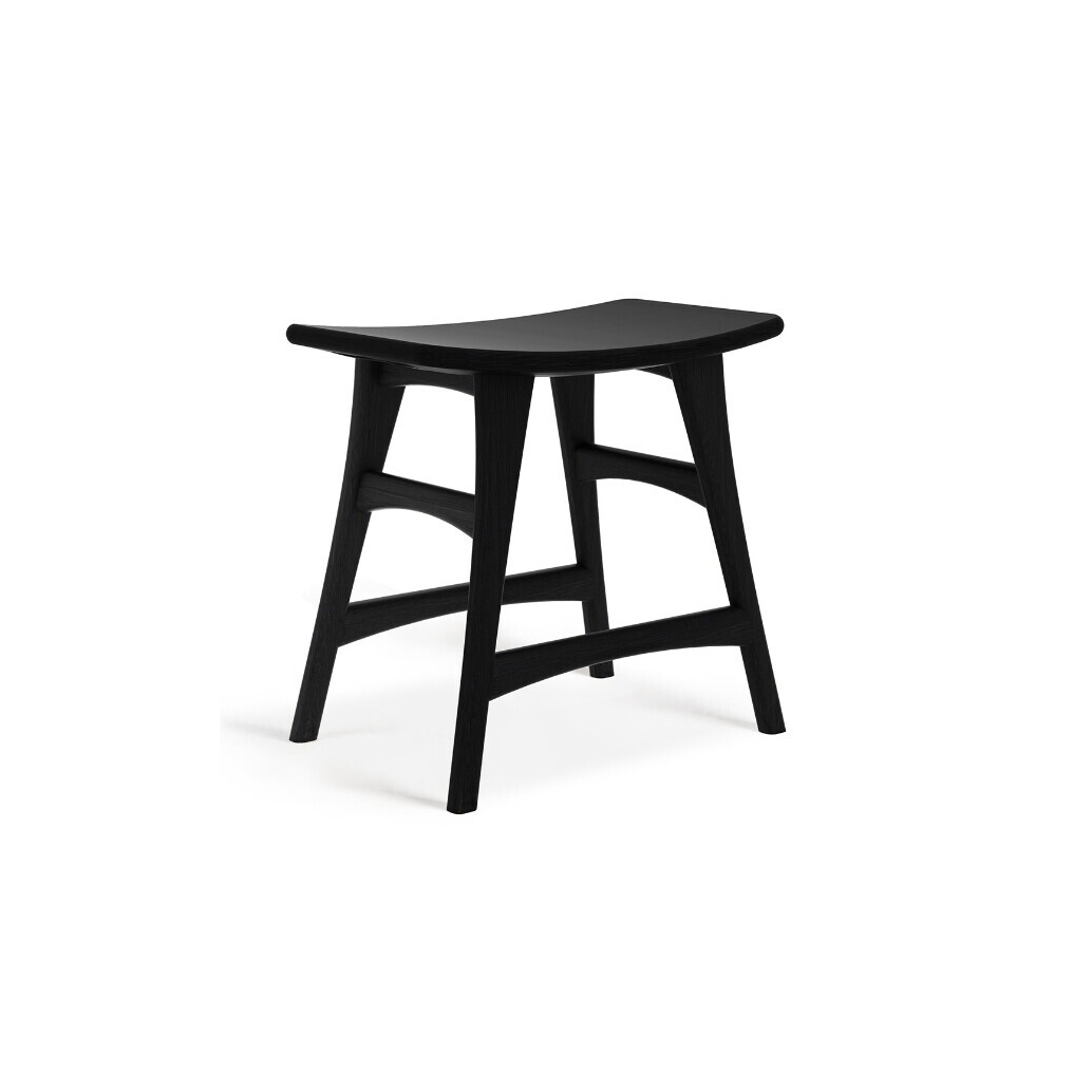 Mostra il prodotto Osso | Oak black stool - contract grade - varnished del produttore Ethnicraft