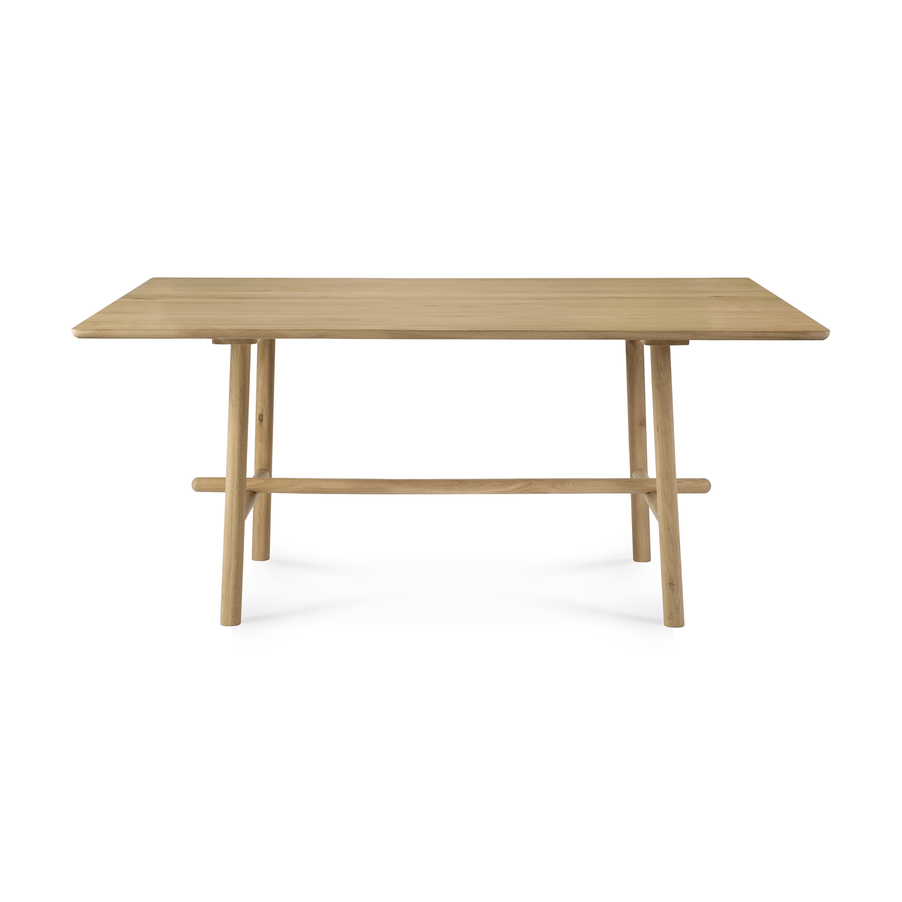 Display product Profile | Oak dining table - varnished from manufacturer Ethnicraft