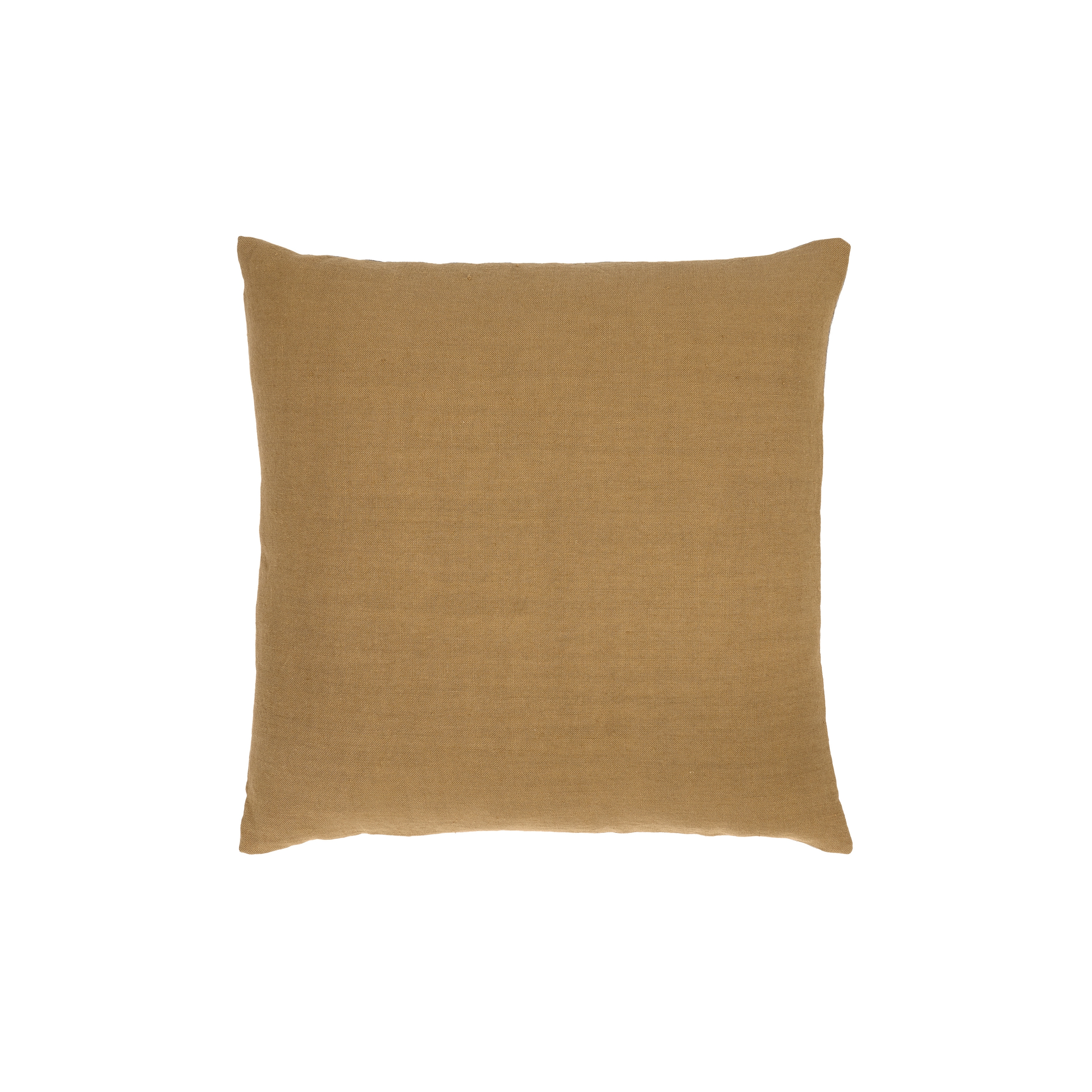 Refined Layers collection | Camel Lin Sauvage cushion - square
