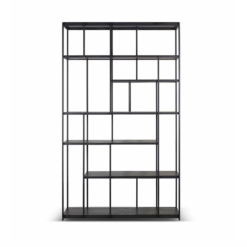 Display product Studio | Teak black rack - varnished from manufacturer Ethnicraft