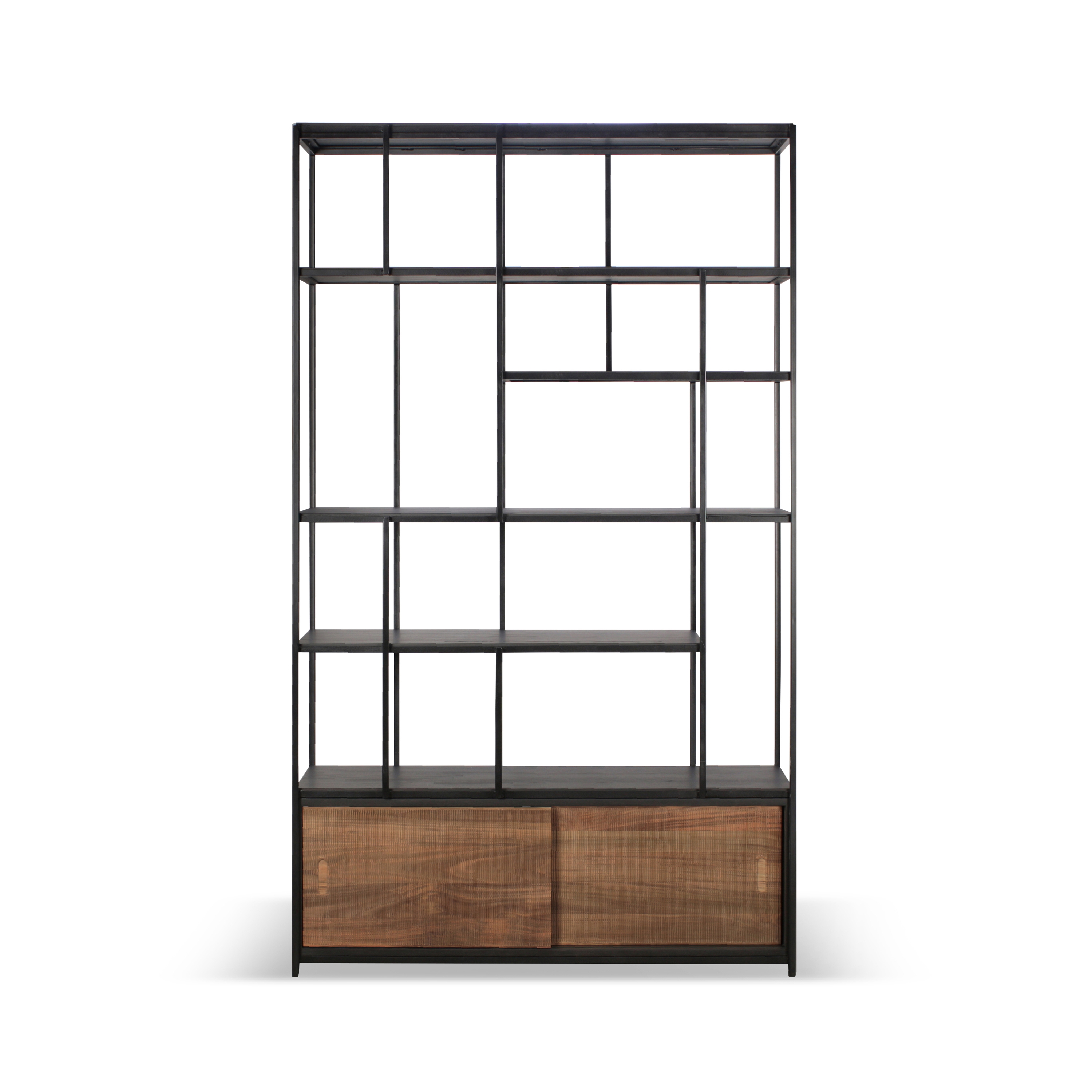 Afficher le produit Studio | Teak rack - 2 sliding doors du fabricant Ethnicraft