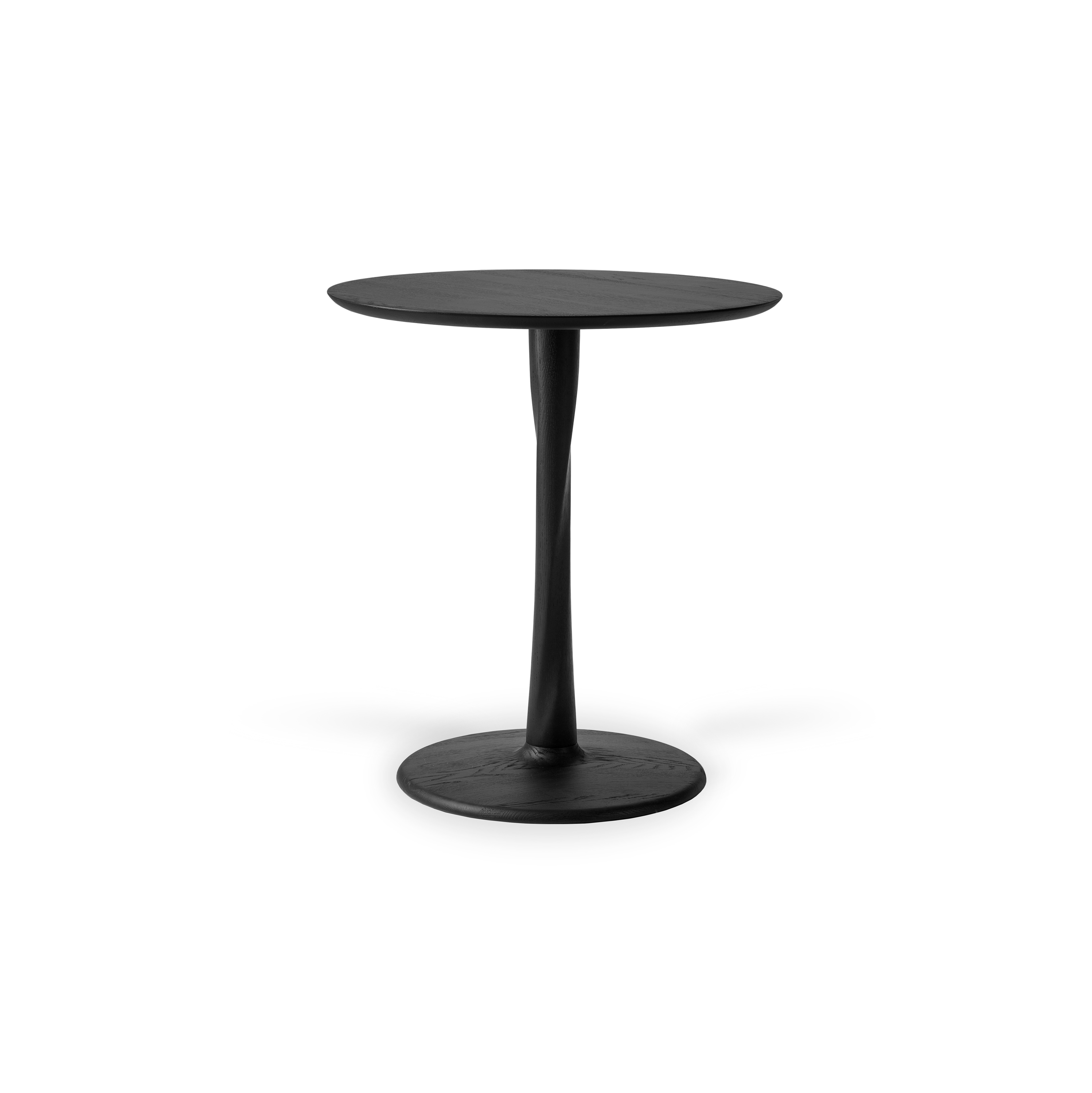 Display product Torsion | Oak black dining table - varnished from manufacturer Ethnicraft