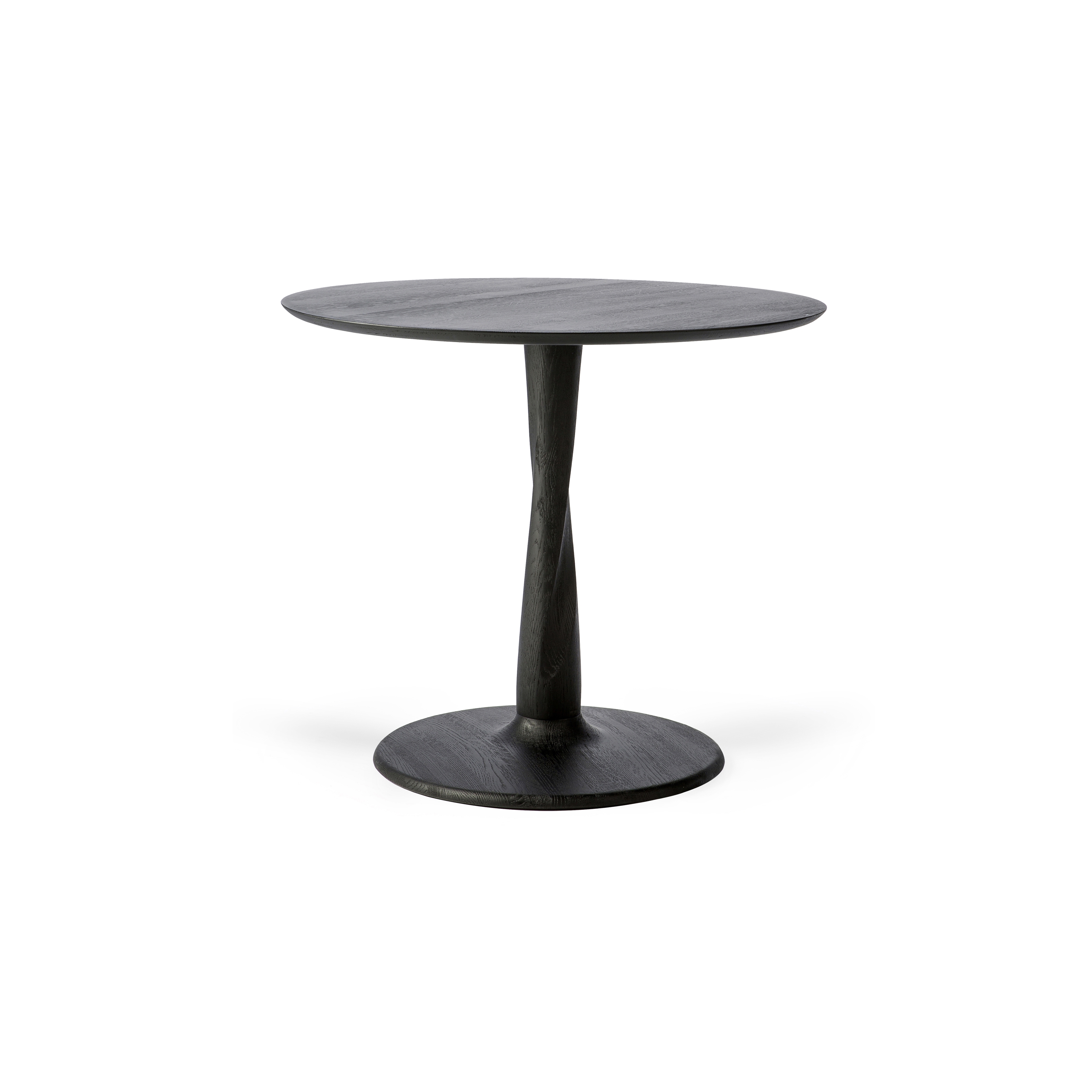 Torsion | Oak black dining table - varnished