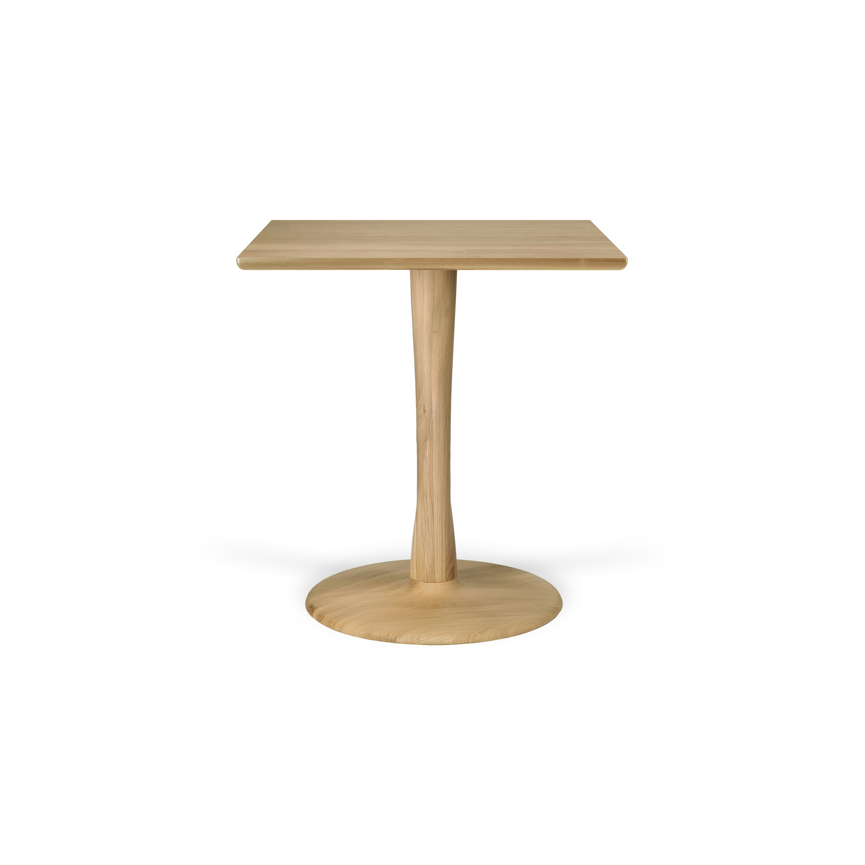 Torsion | Oak square dining table - varnished