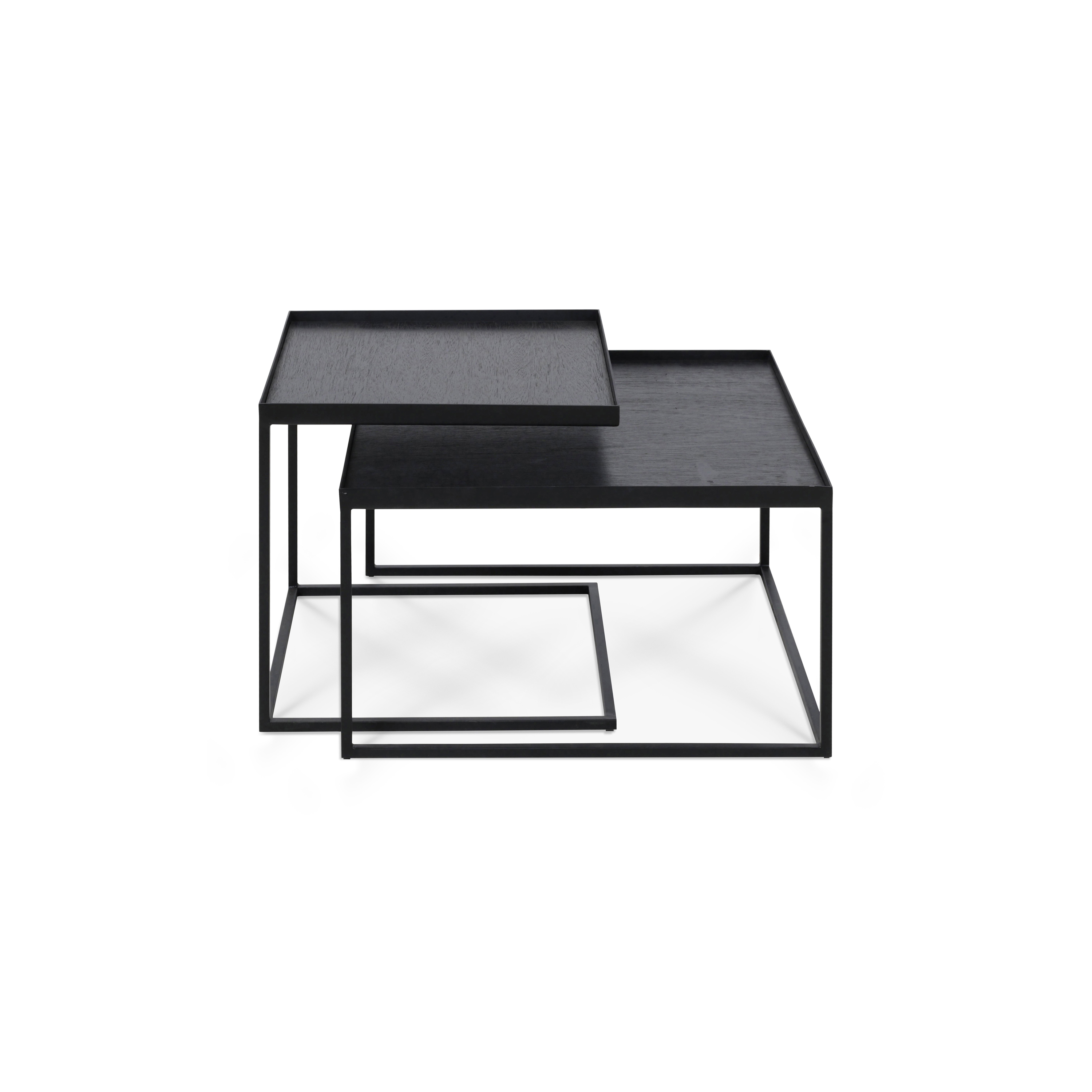 Mostrar el producto Tray tables | Square tray coffee table set - S/L (trays not included) del fabricante Ethnicraft