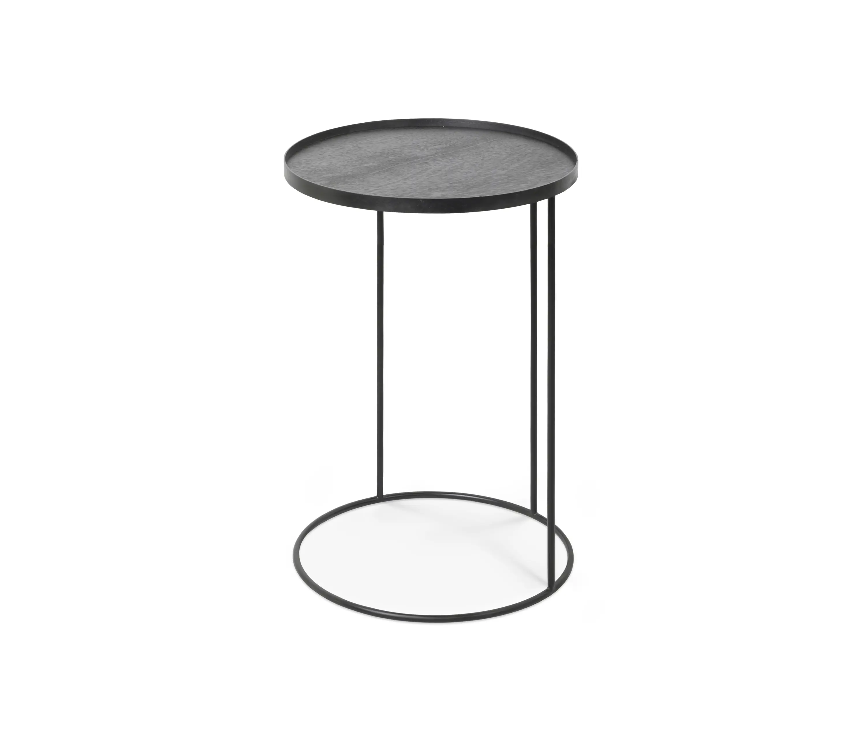 Ethnicraft - Tray tables | Round tray side table - S (tray not included)