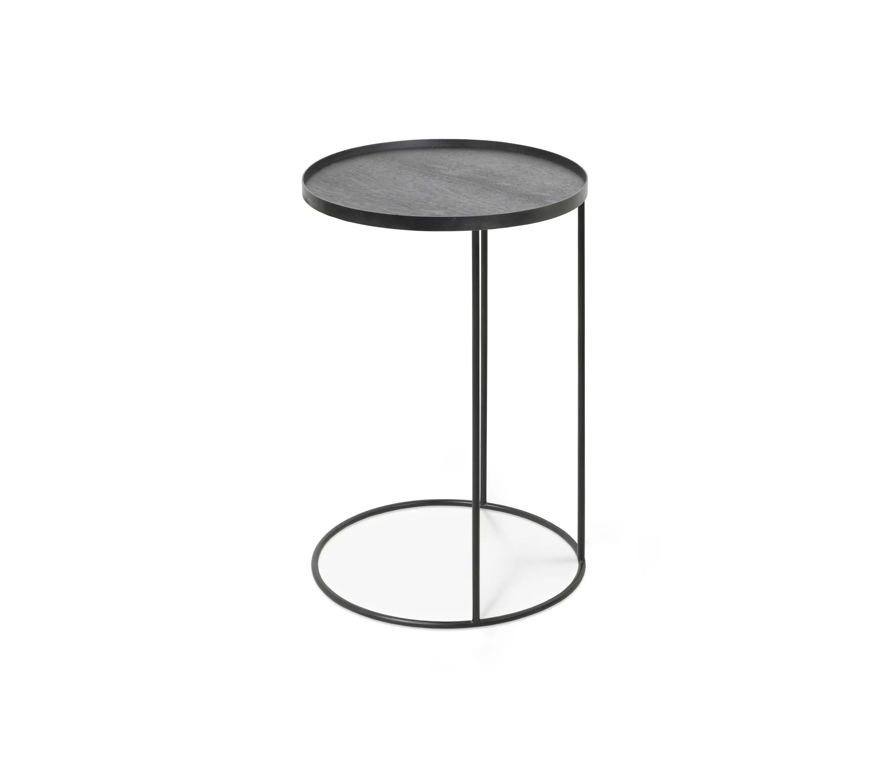 Ethnicraft - Tray tables | Round tray side table - S (tray not included)