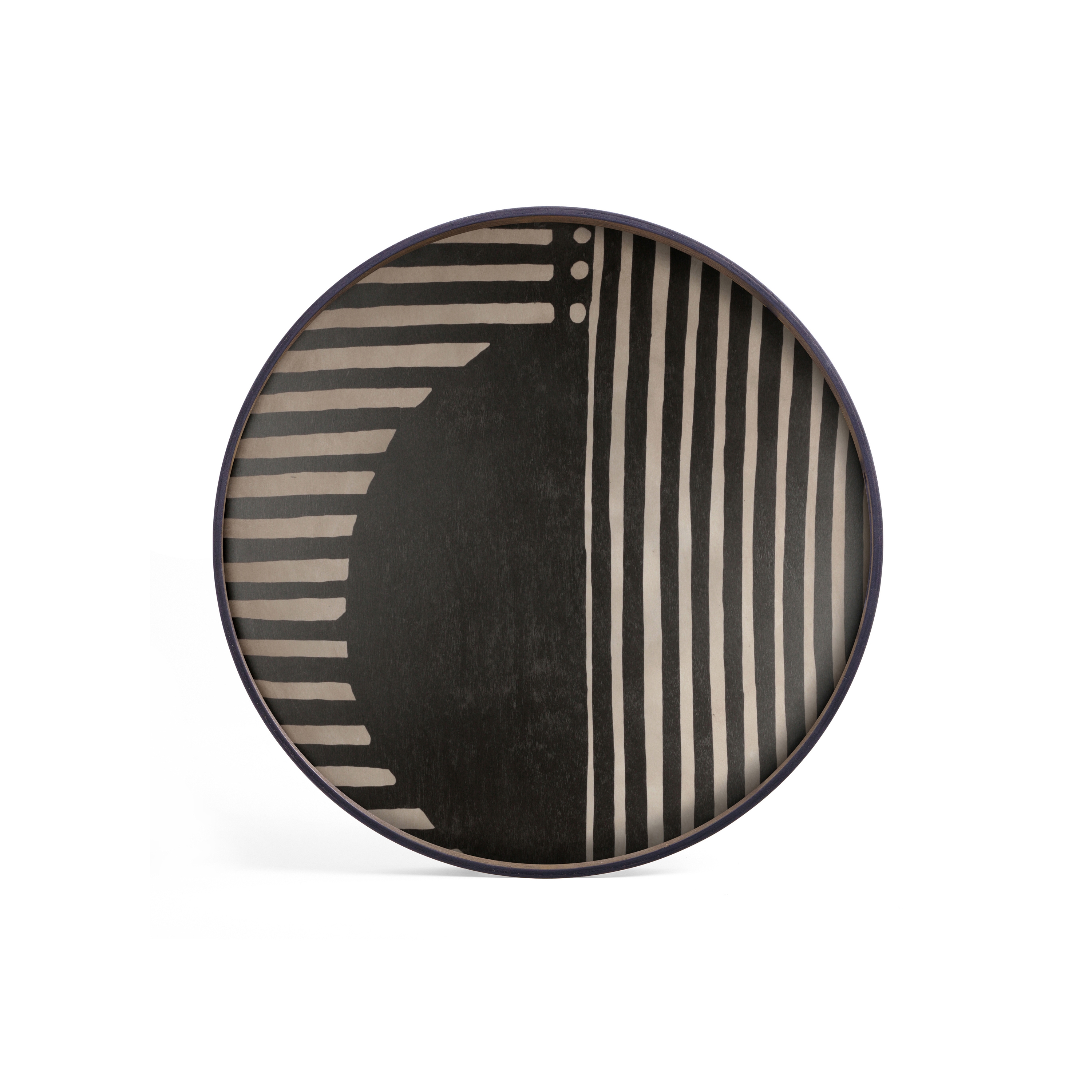 Produkt Urban Geometry tray collection | Asymmetric Dot wooden tray - round - XL des Herstellers Ethnicraft anzeigen